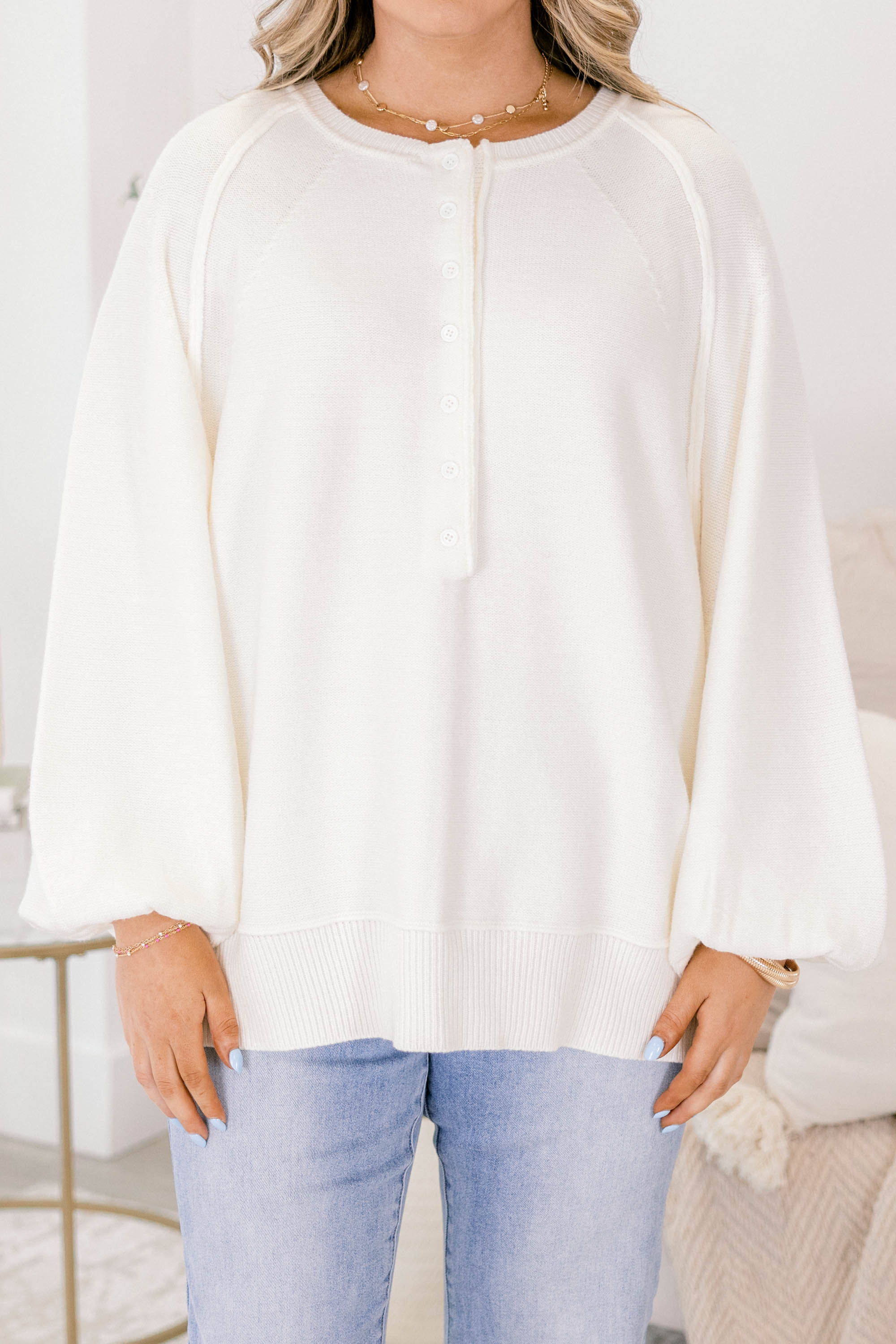 Warm Wishes Sweater, Beige