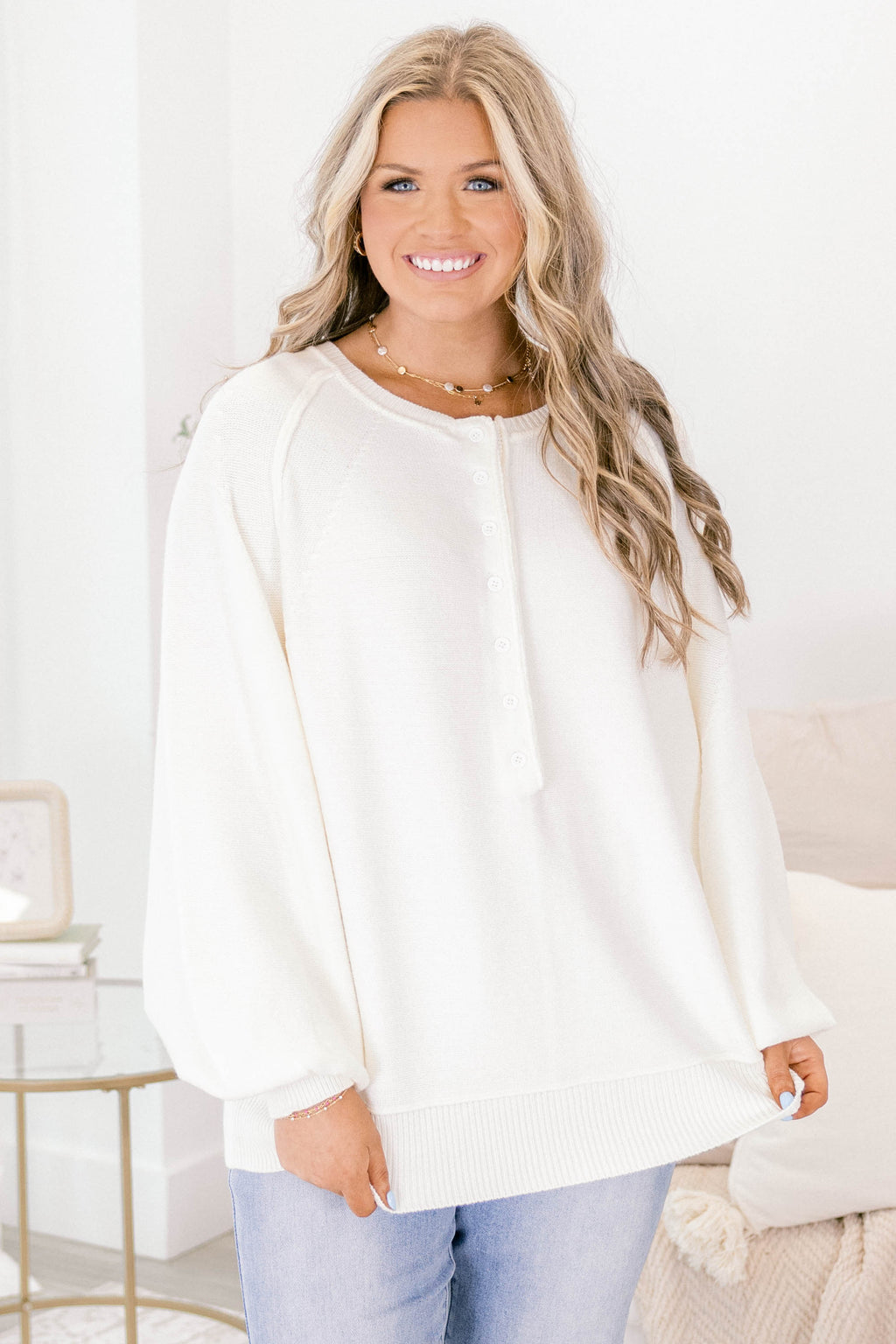Warm Wishes Sweater, Beige