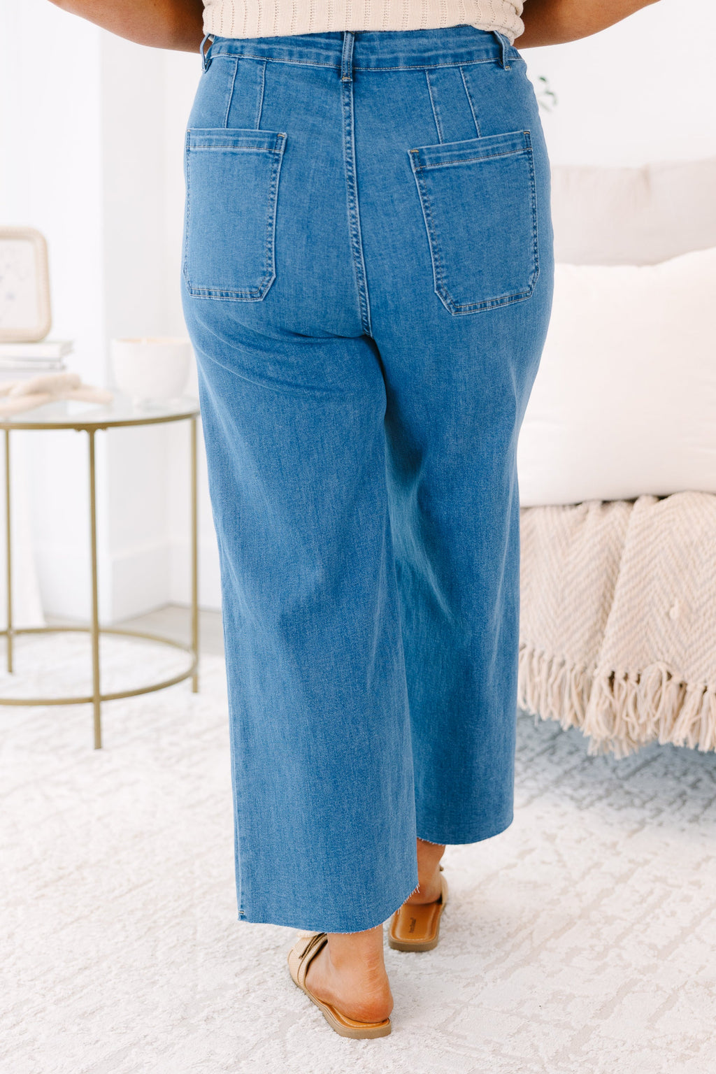 Wash Me Away Jeans, Bow Embroidery