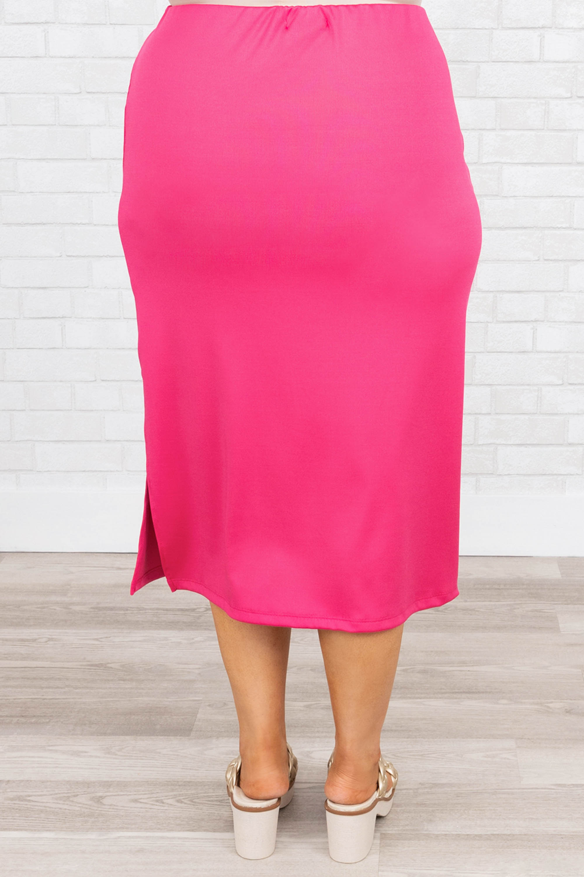 Watch Me Live Skirt, Fuchsia