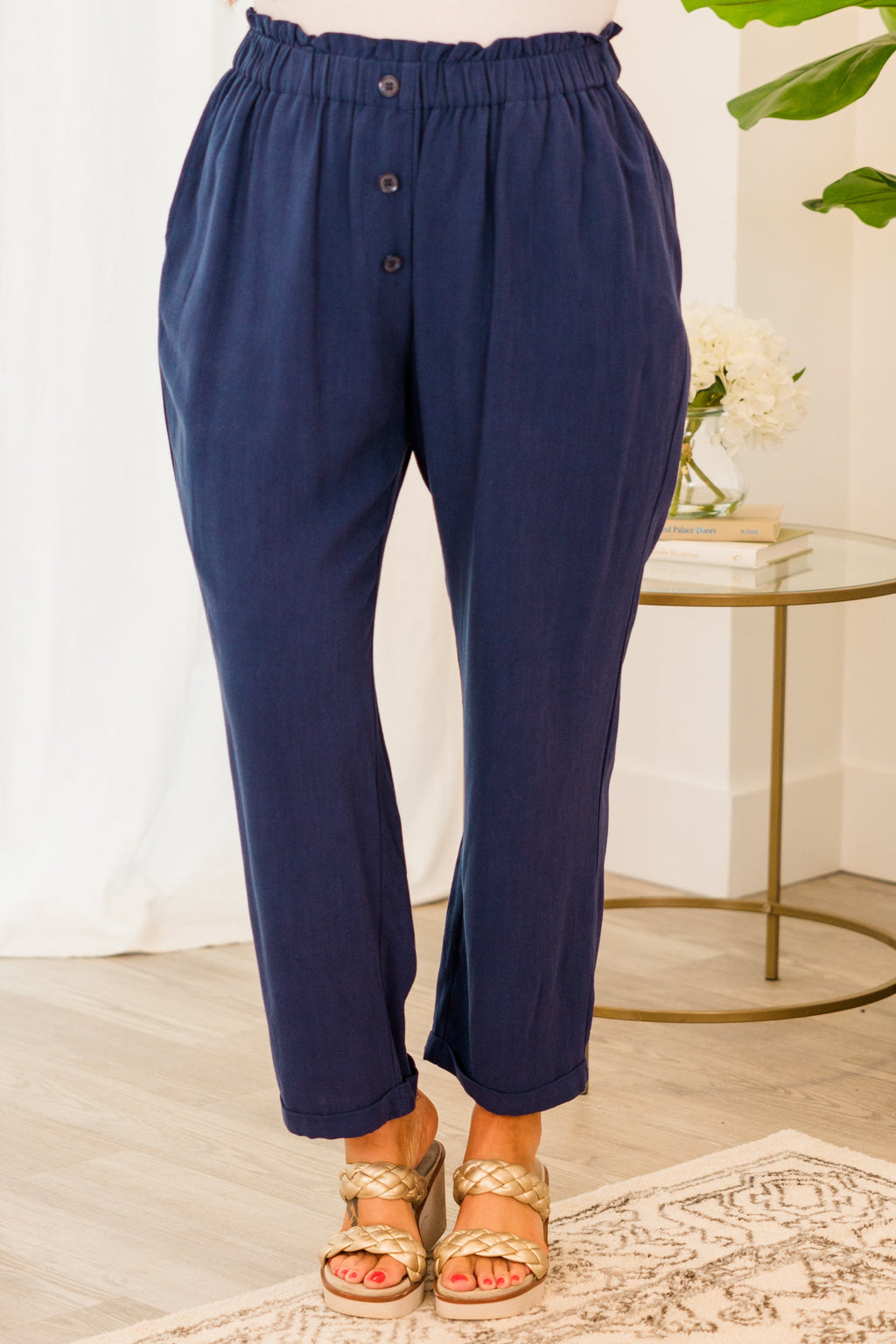 We're Not Done Pants, Navy