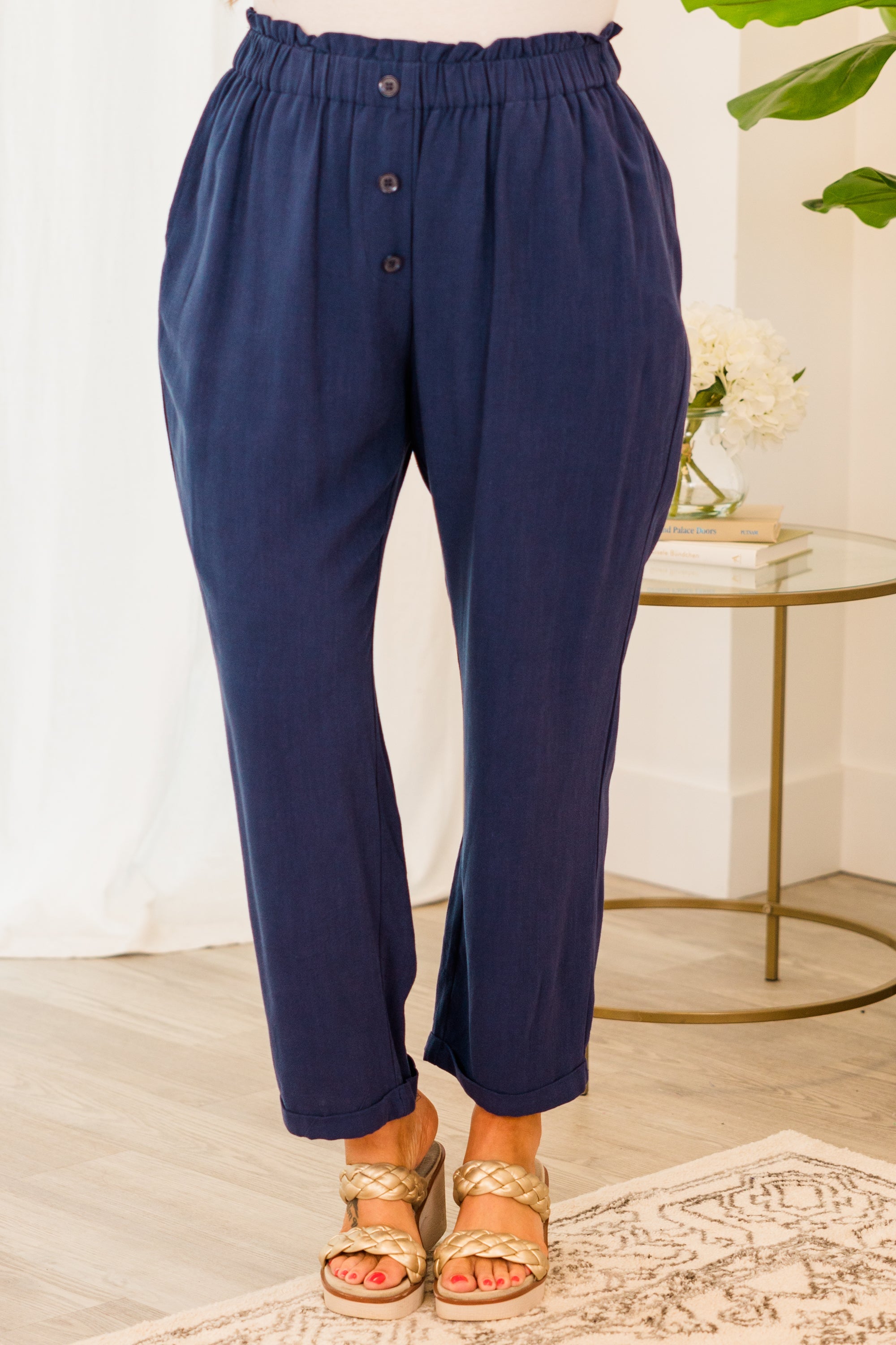 We're Not Done Pants, Navy