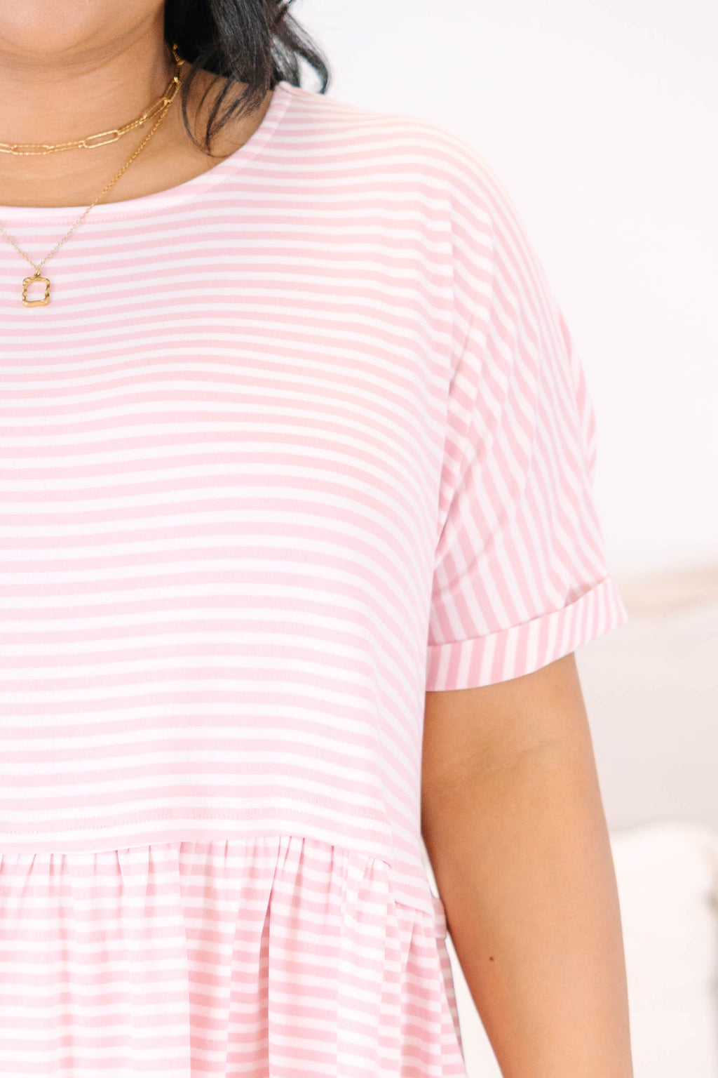 Wear And Tear Top, Pink