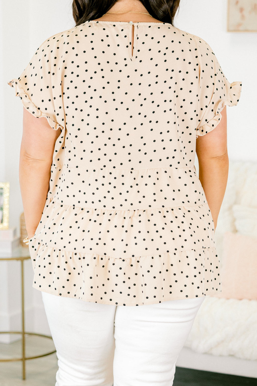Weekend Ready Top, Tan