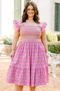 Weekend Staycation Dress, Pink