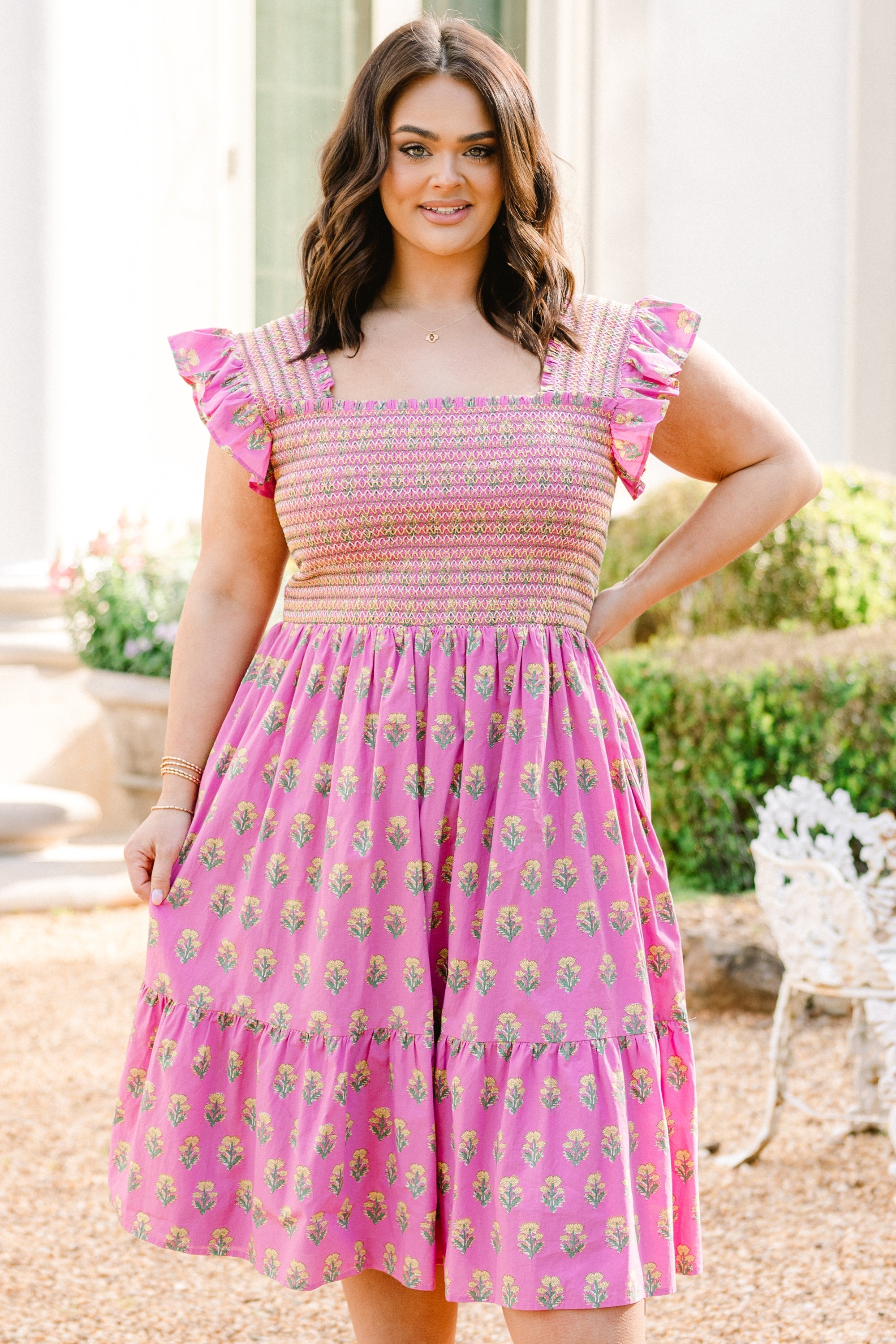Weekend Staycation Dress, Pink