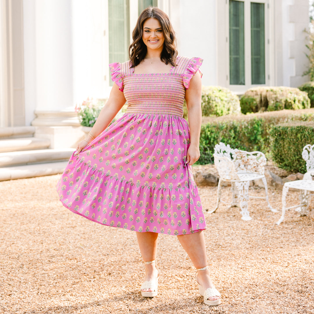 Weekend Staycation Dress, Pink
