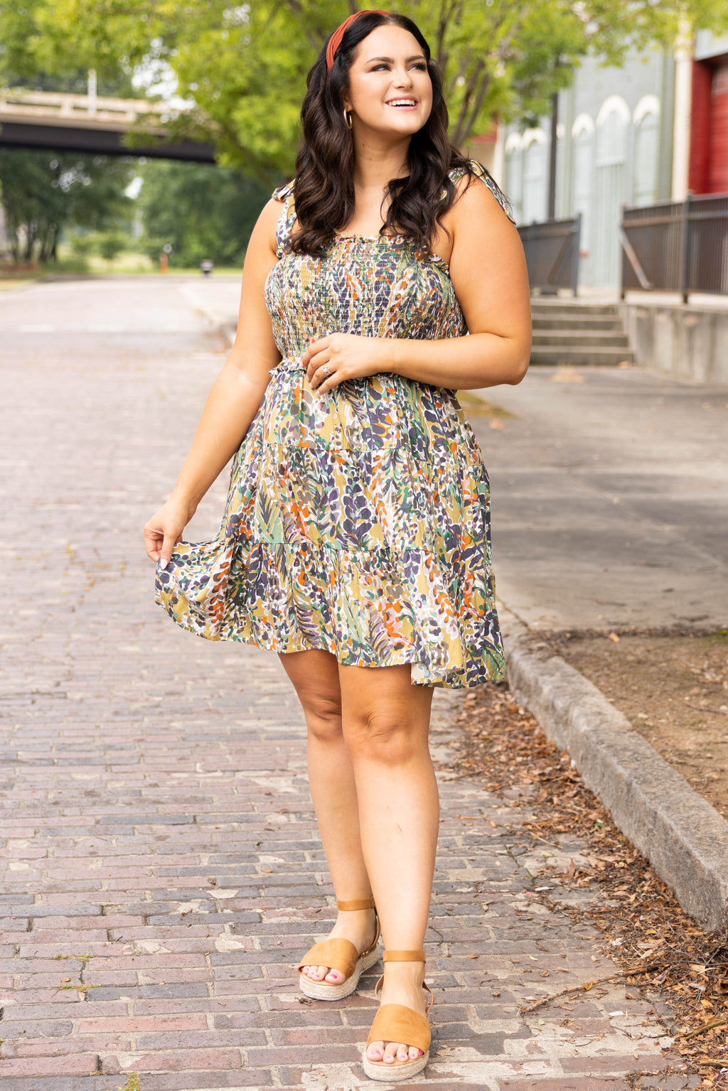 Weekend Sun Dress, Green Moss