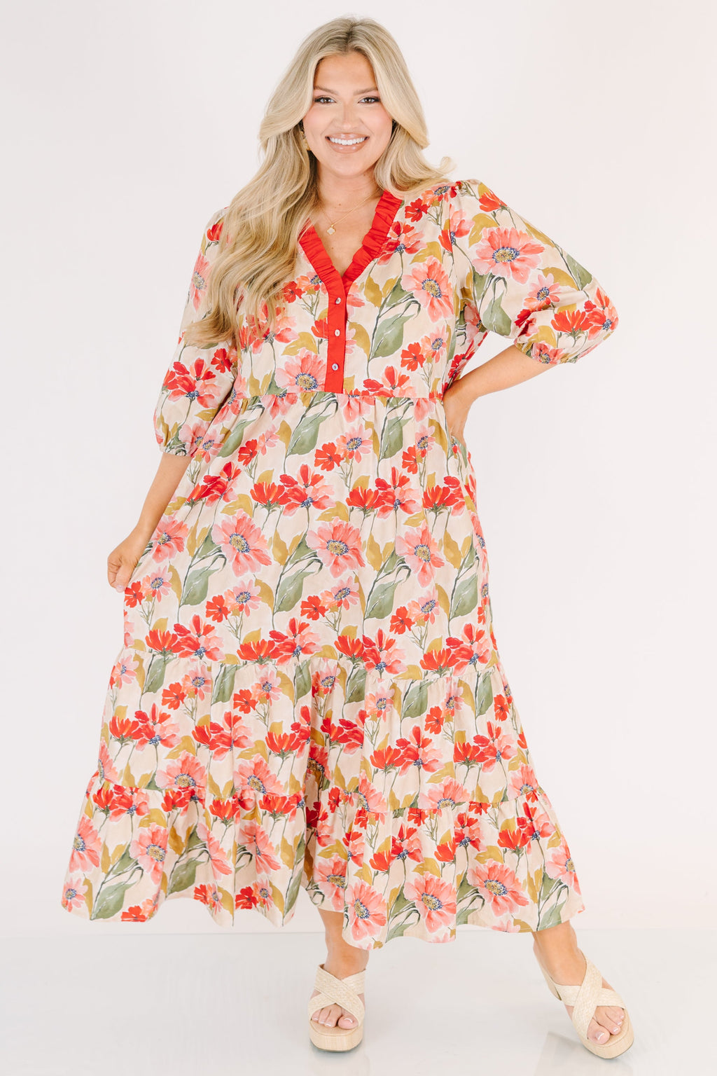 Well Defined Dress, Fuchsia