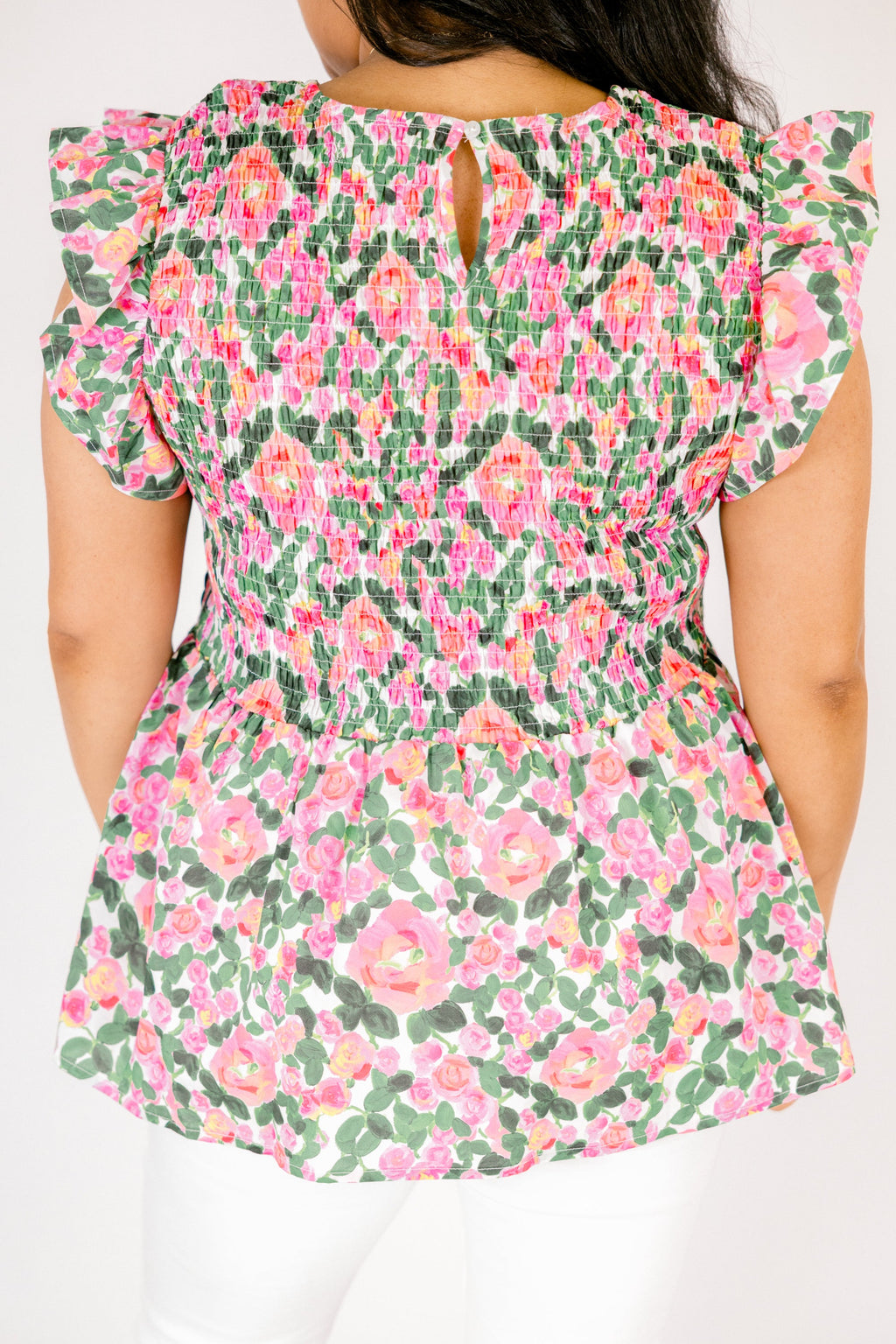 Well Within Top, Pink Floral