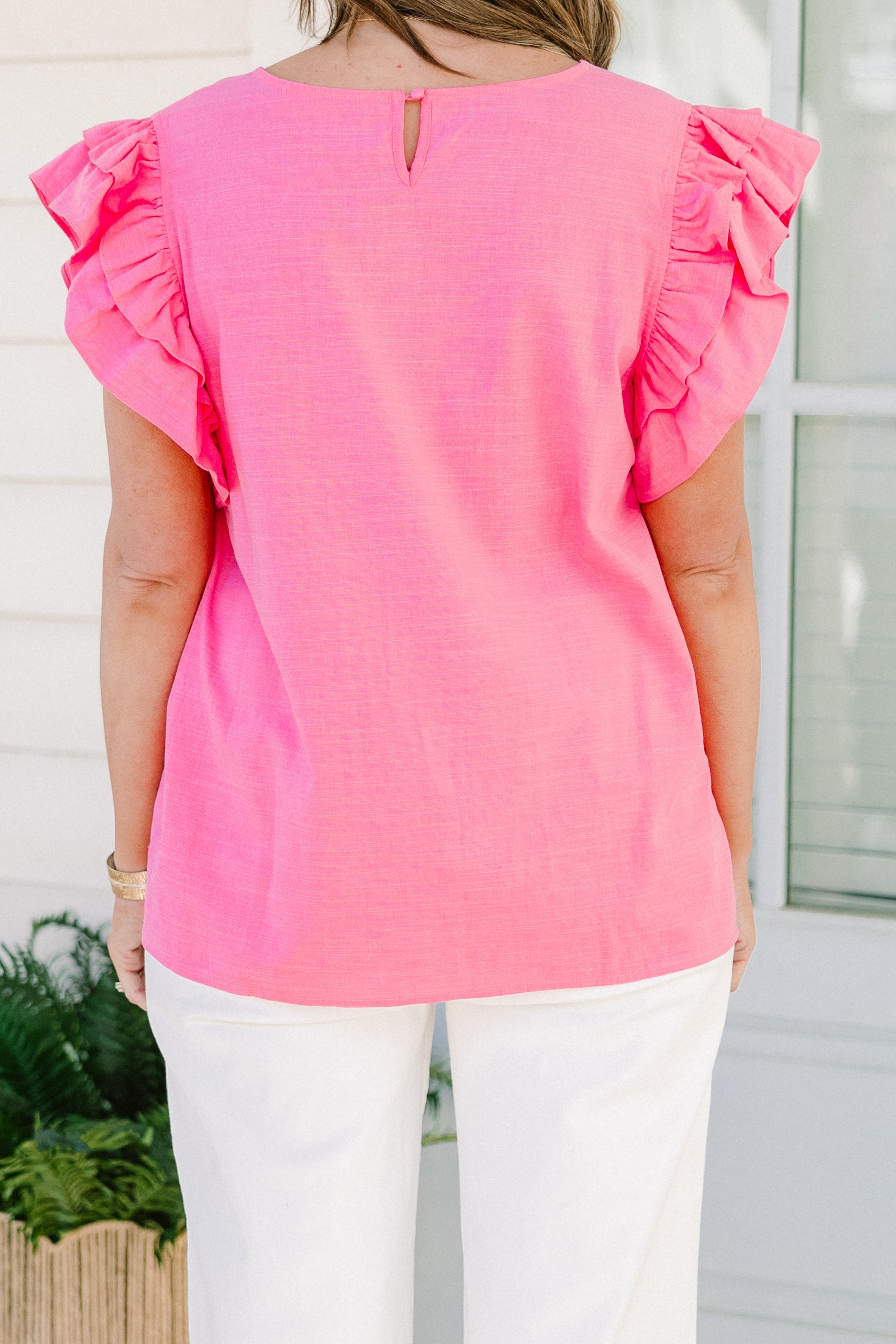 What A Good Time Top, Pink