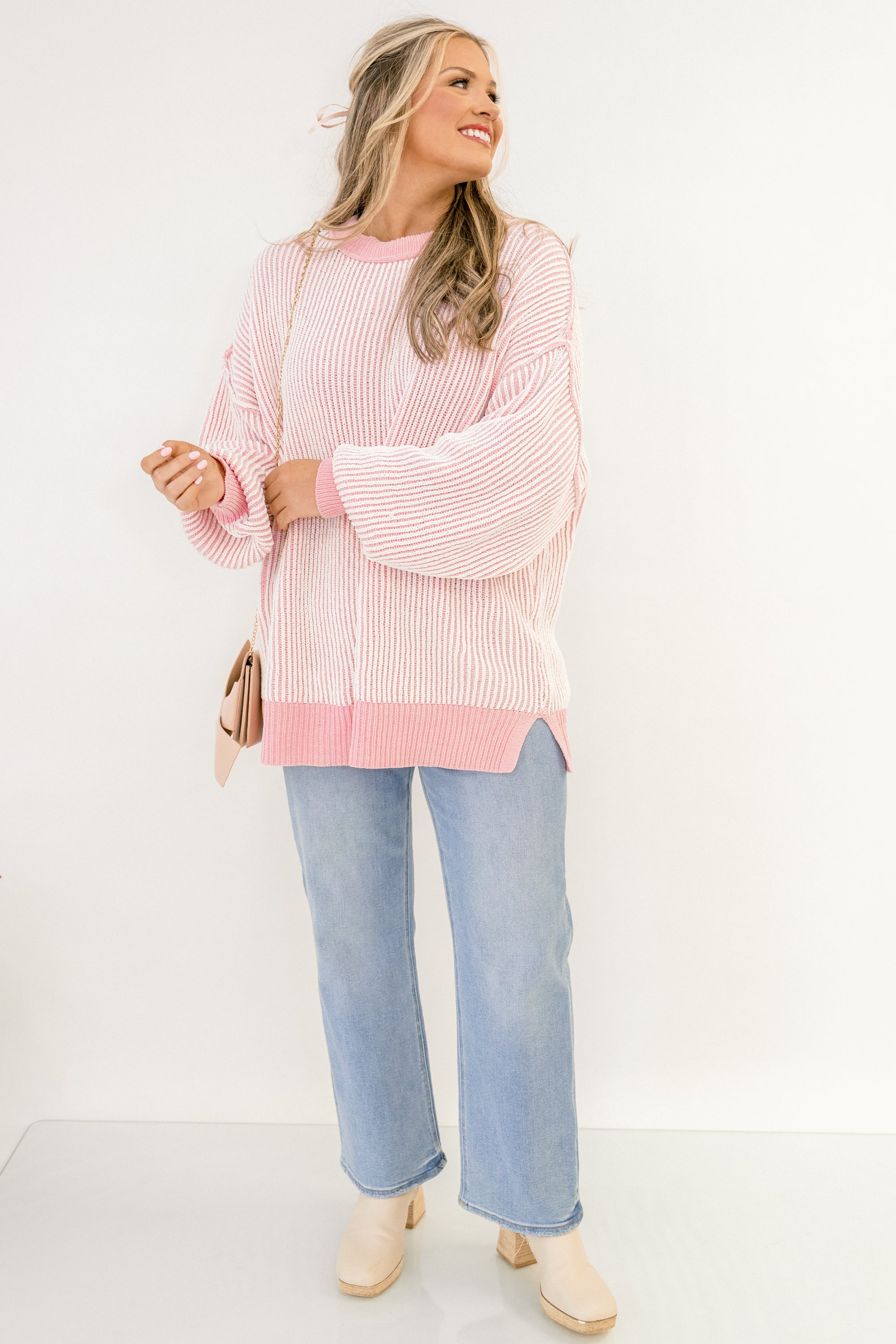 What A Treat Sweater, Pink