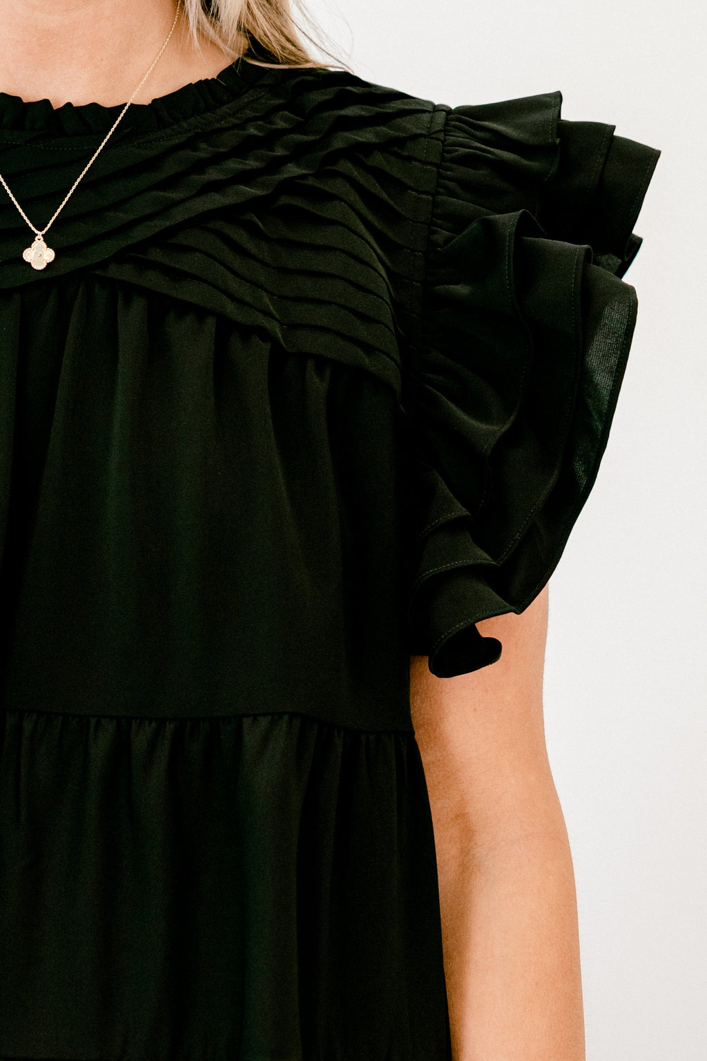 What A Vision Dress, Black