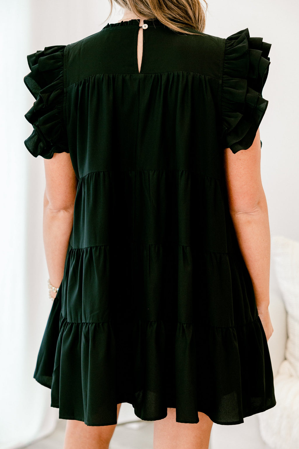 What A Vision Dress, Black