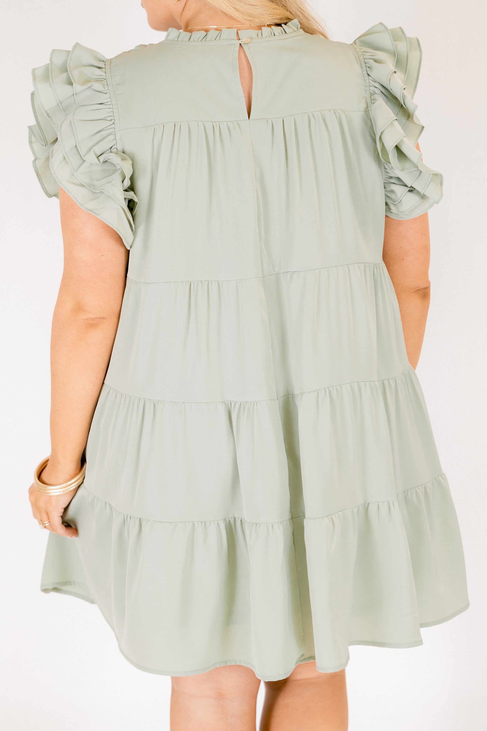 What A Vision Dress, Mint