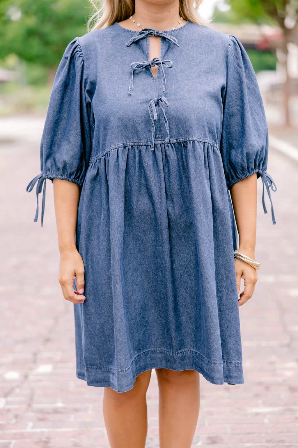 What About It Dress, Blue