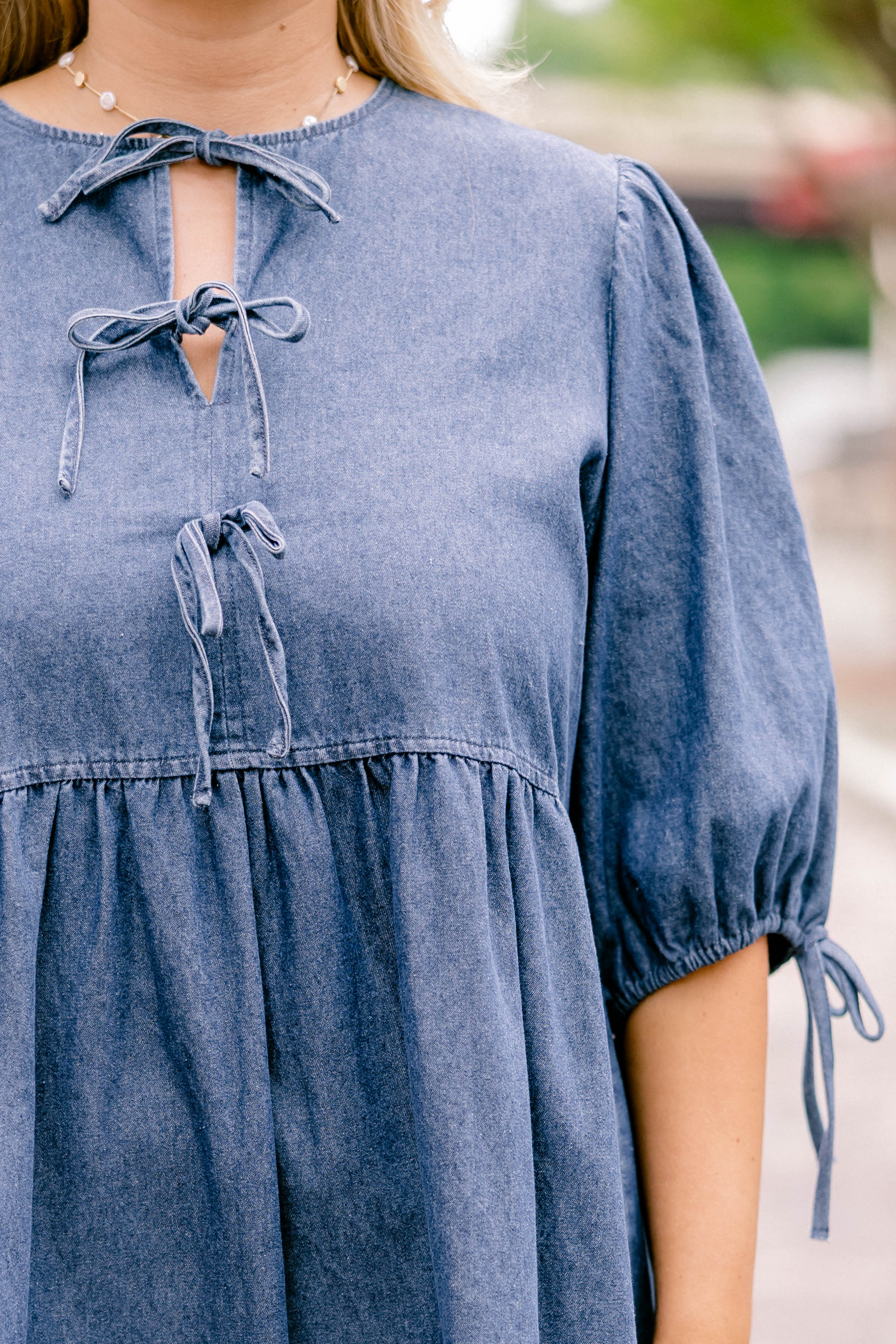 What About It Dress, Blue