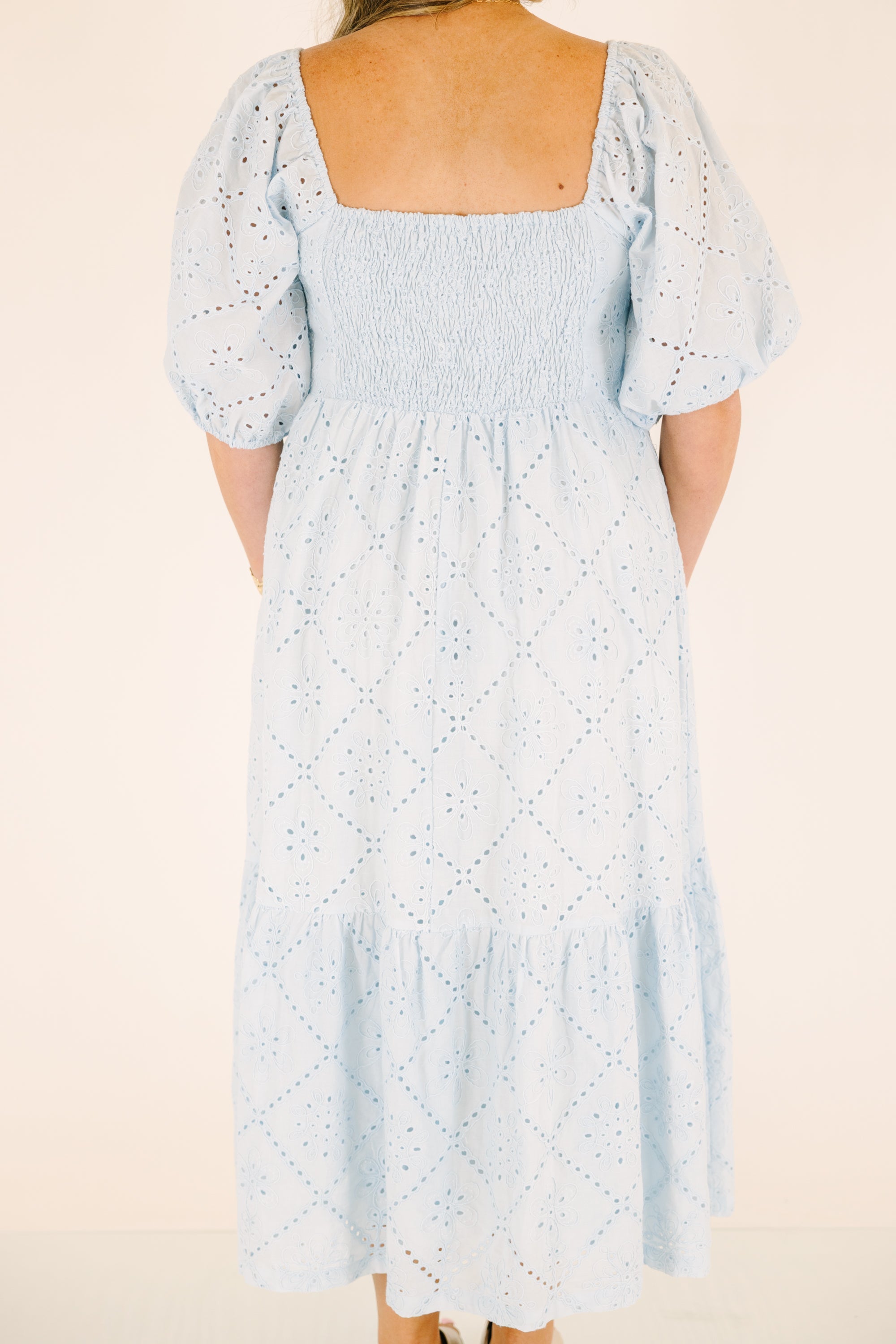 What Comes Next Dress, Baby Blue