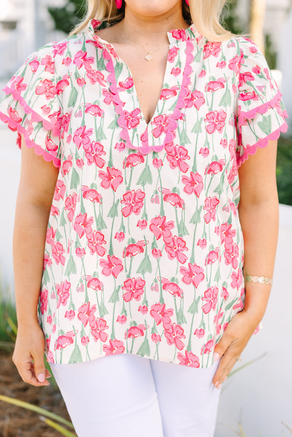 What Do I Mean Top, Pink