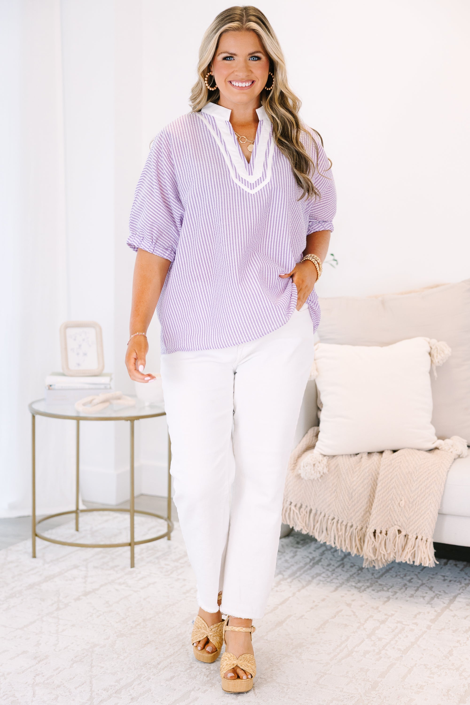 What I Want Top, Lavender
