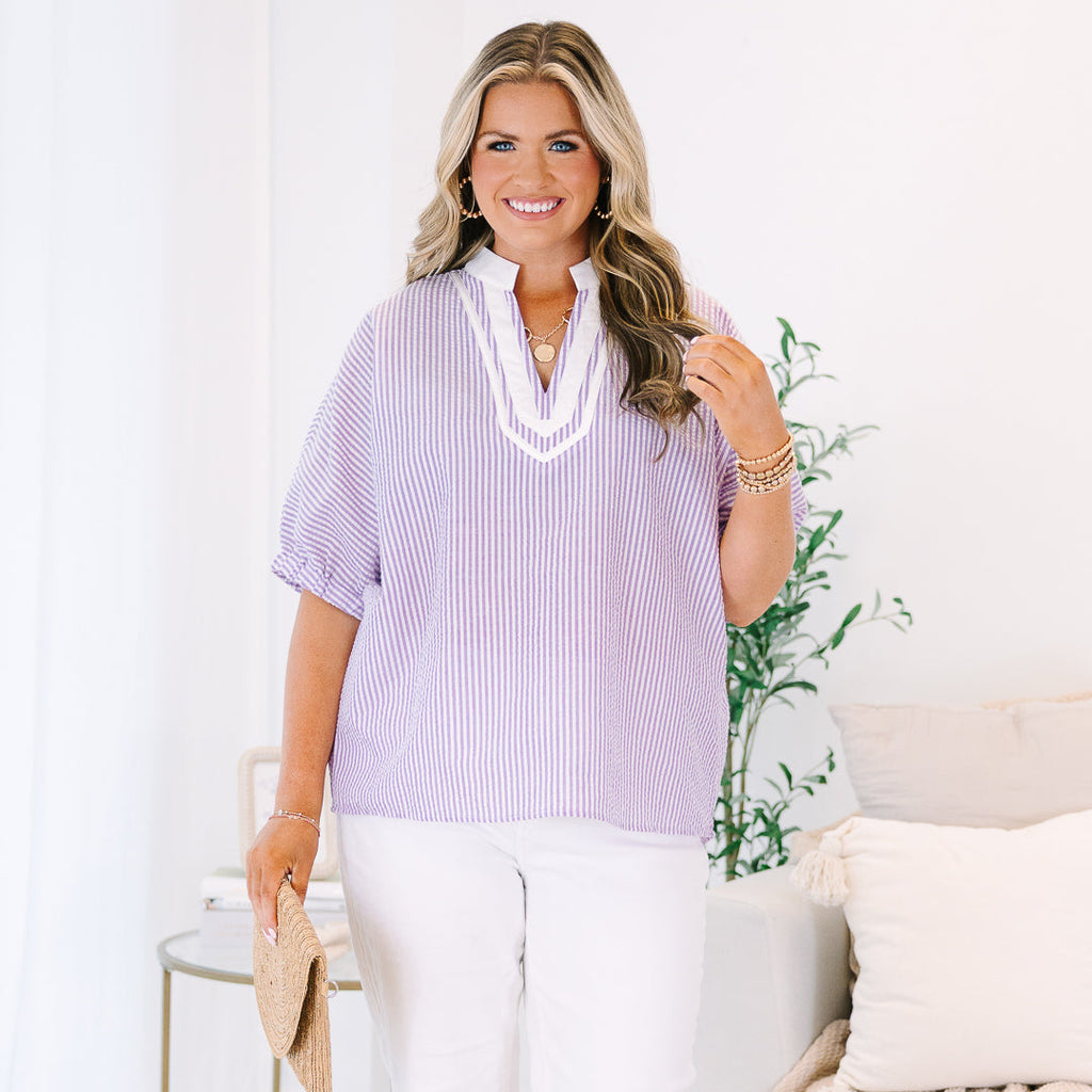 What I Want Top, Lavender