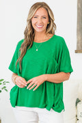 What Is The Call Top, Kelly Green