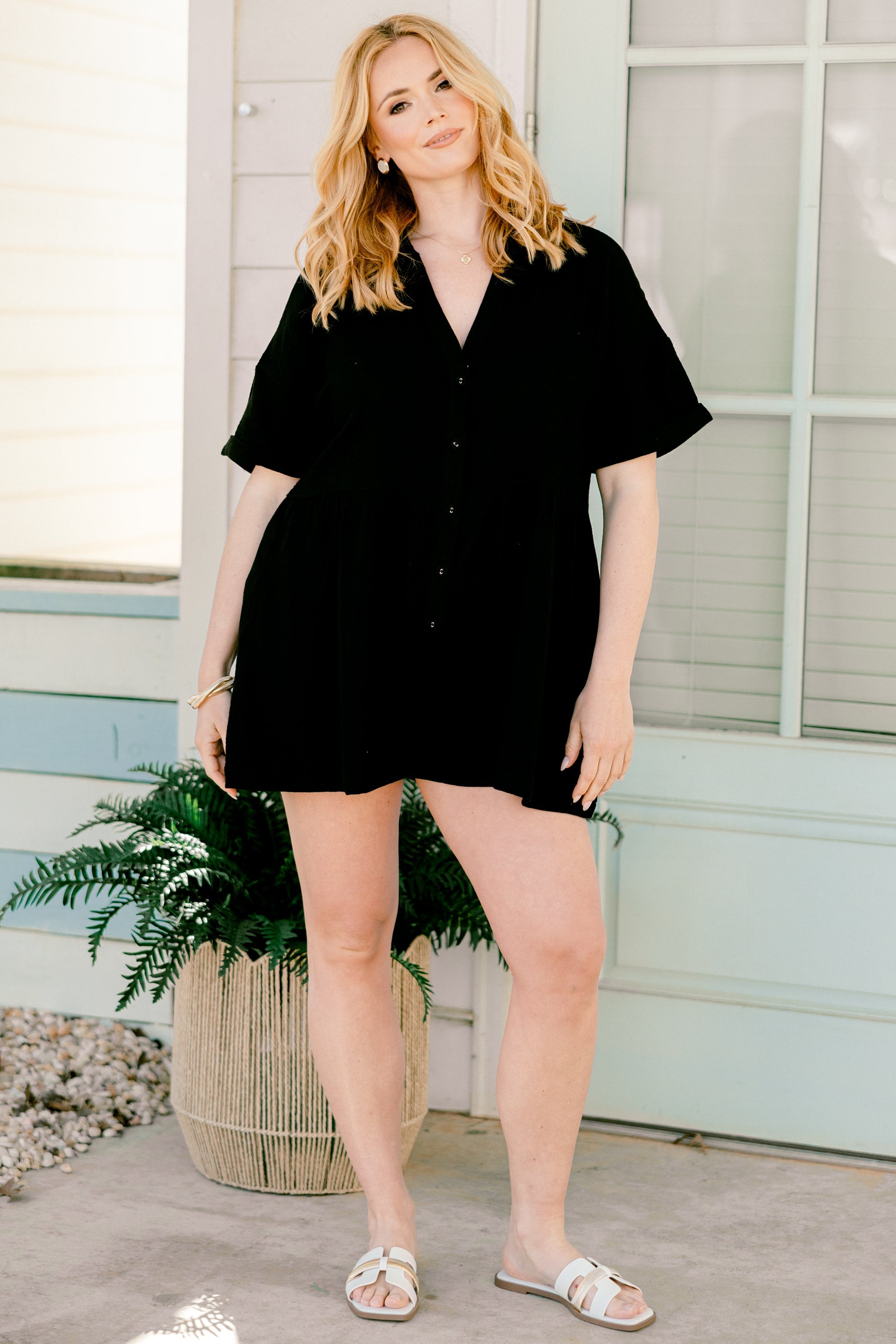 What It Takes Romper, Black