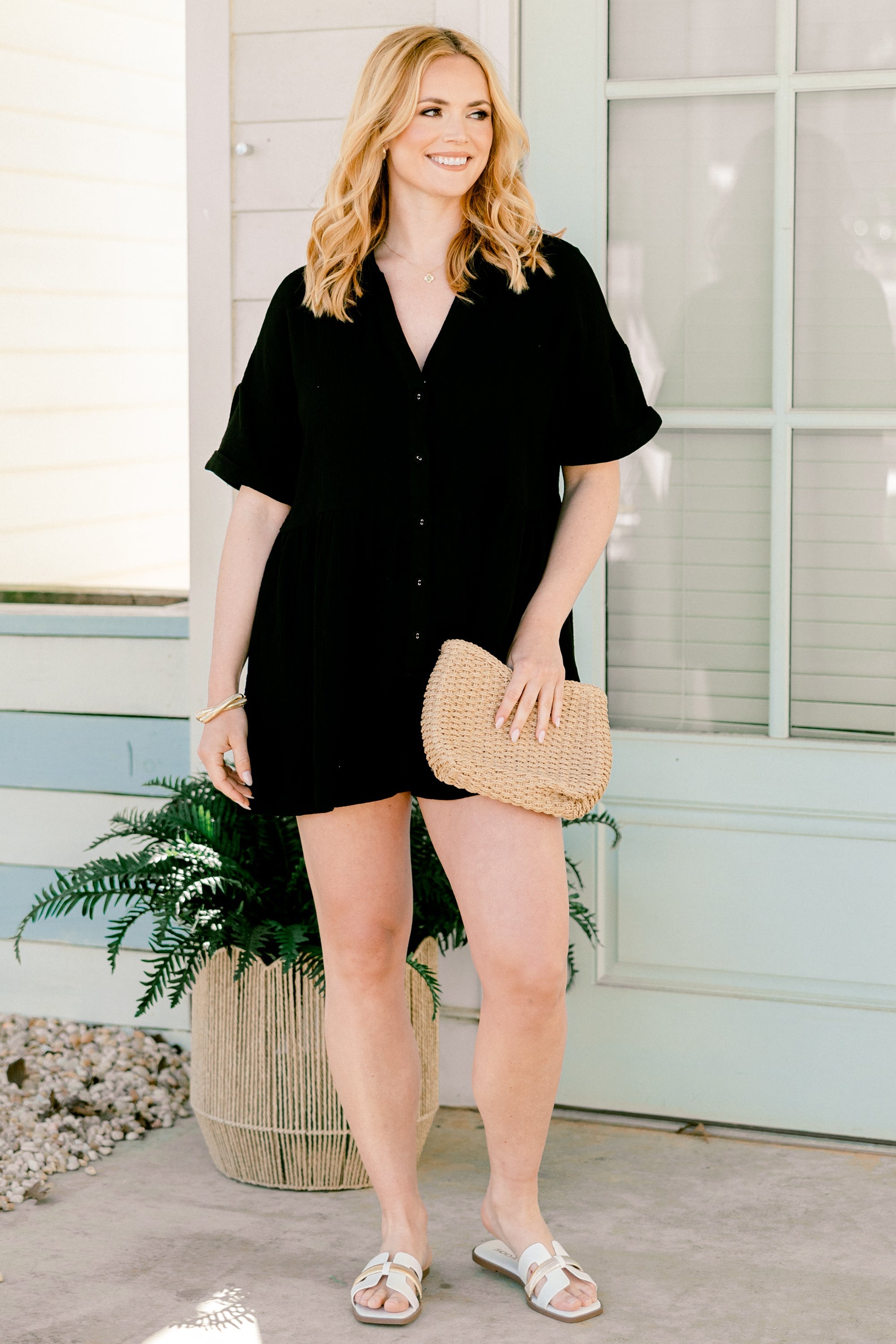 What It Takes Romper, Black
