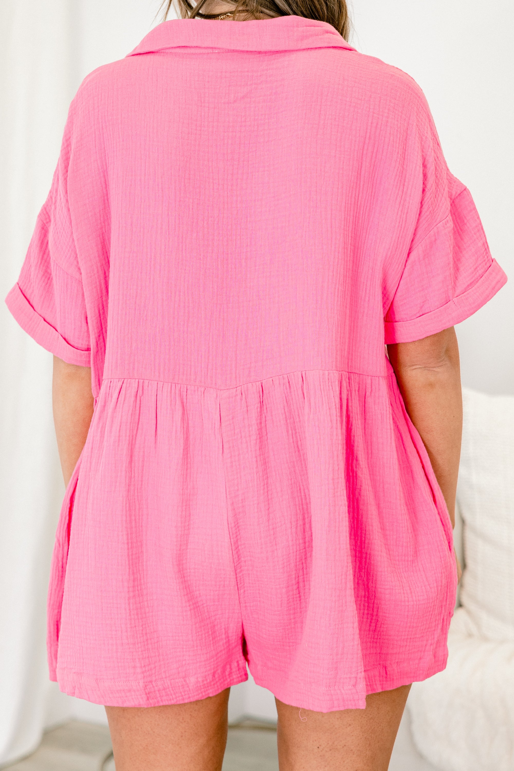 What It Takes Romper, Pink