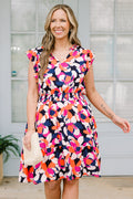 What The Future Holds Dress, Navy