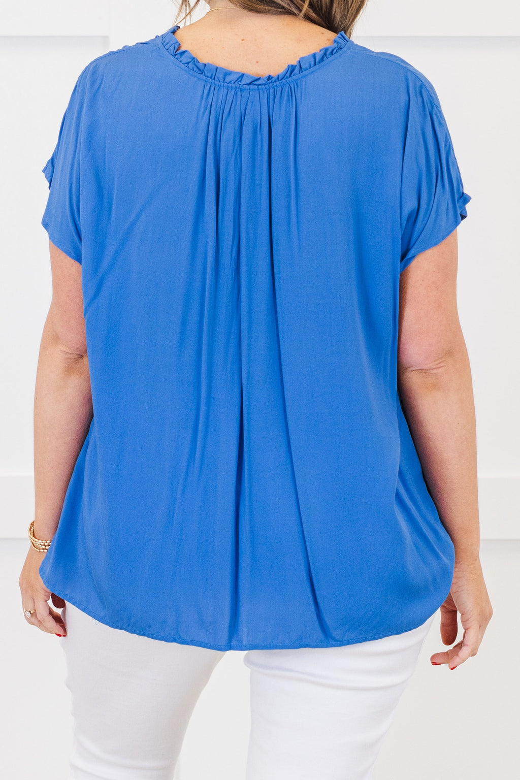 What Will It Be Top, Denim Blue