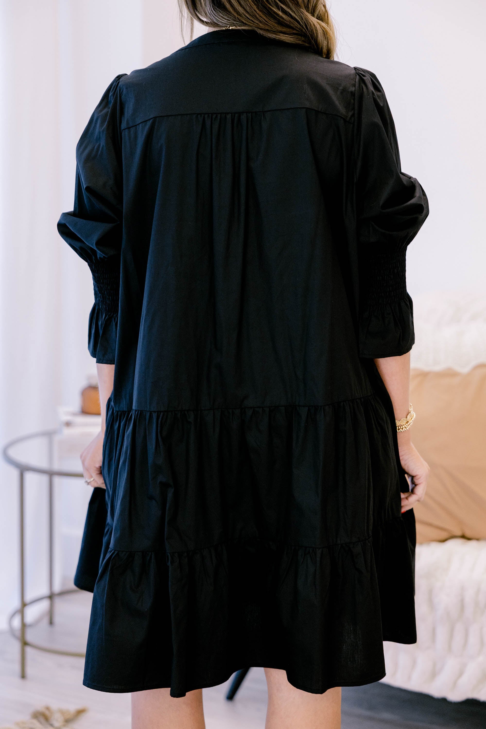 What You Know Dress, Black
