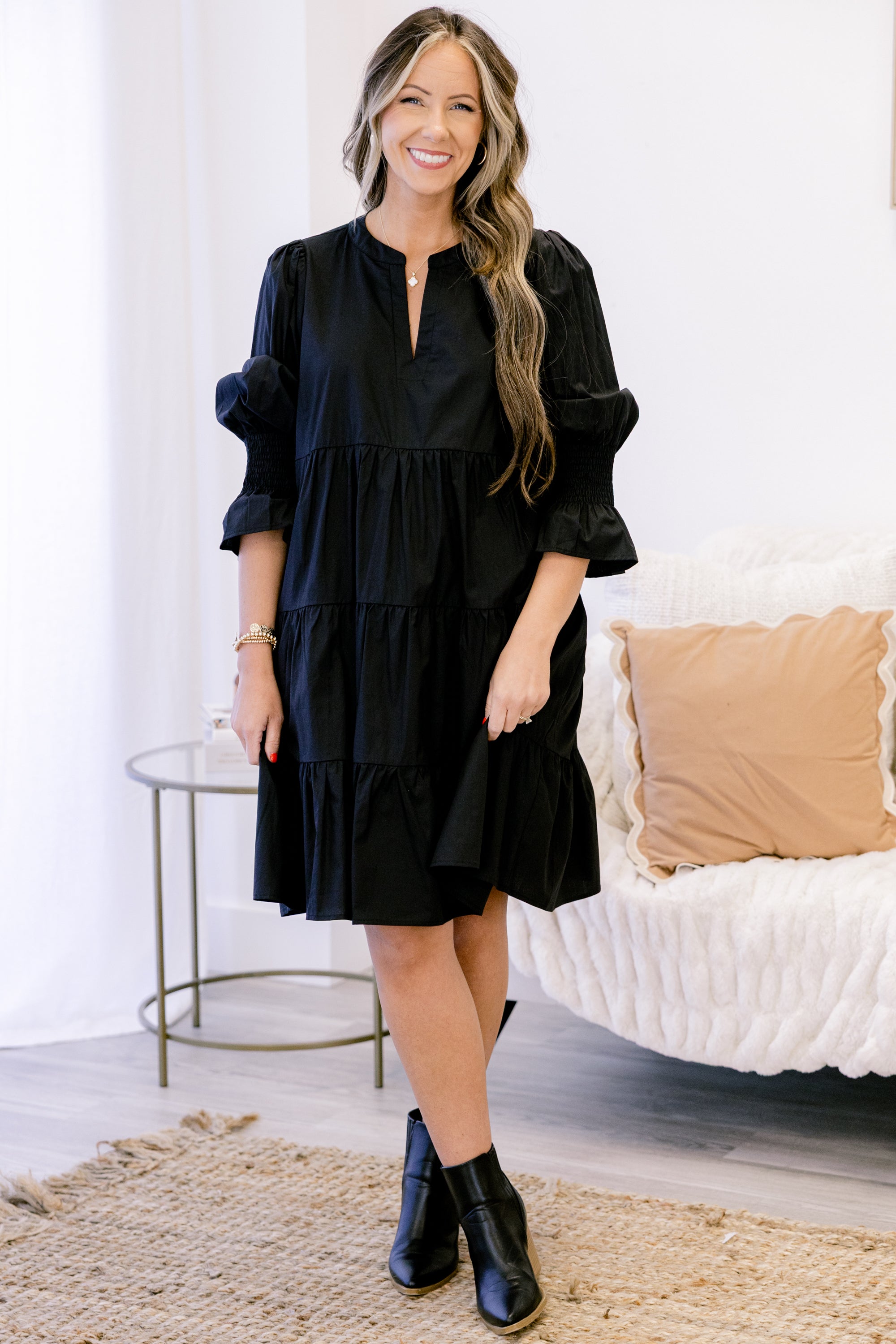 What You Know Dress, Black