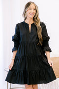 What You Know Dress, Black
