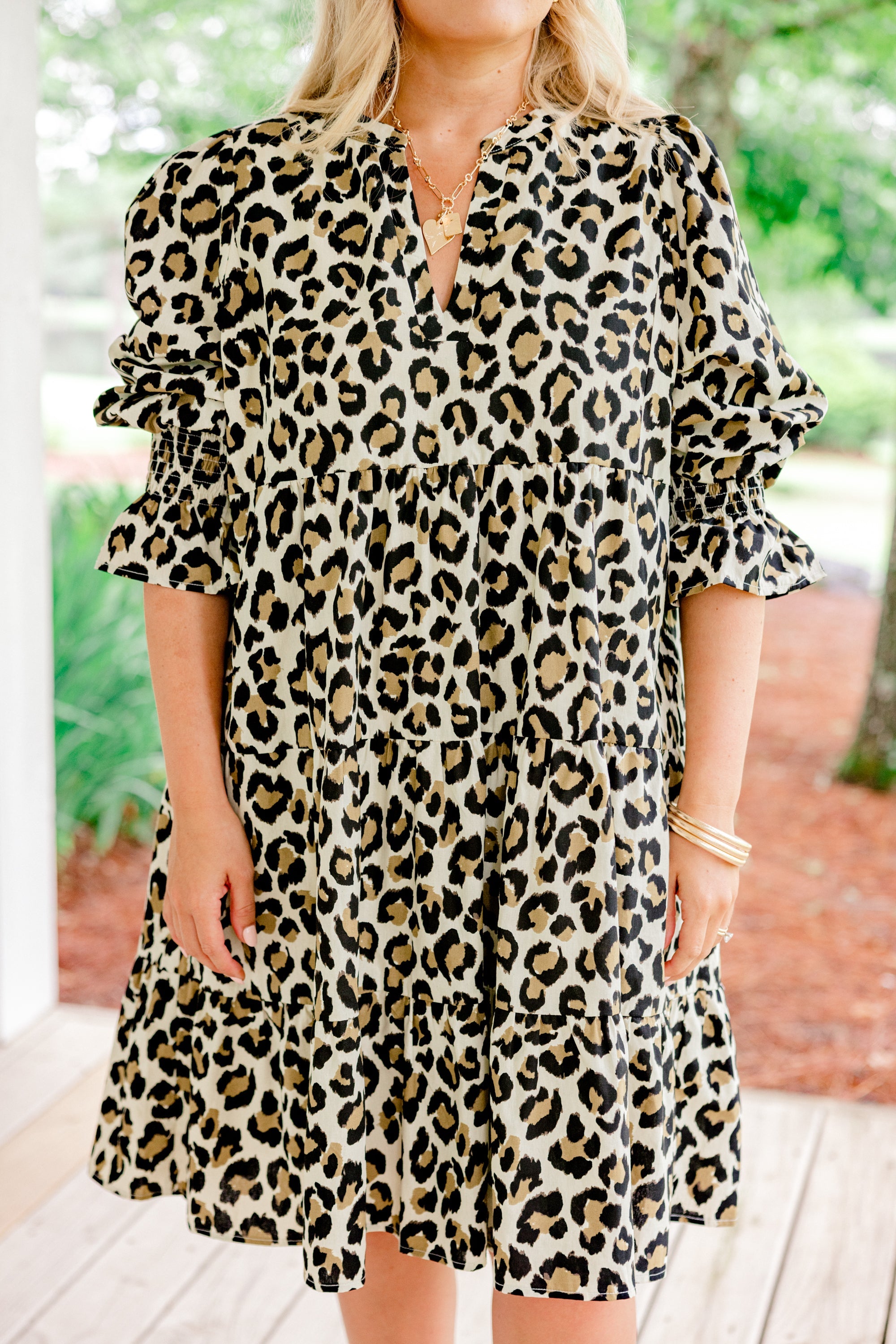 What You Know Dress, Leopard