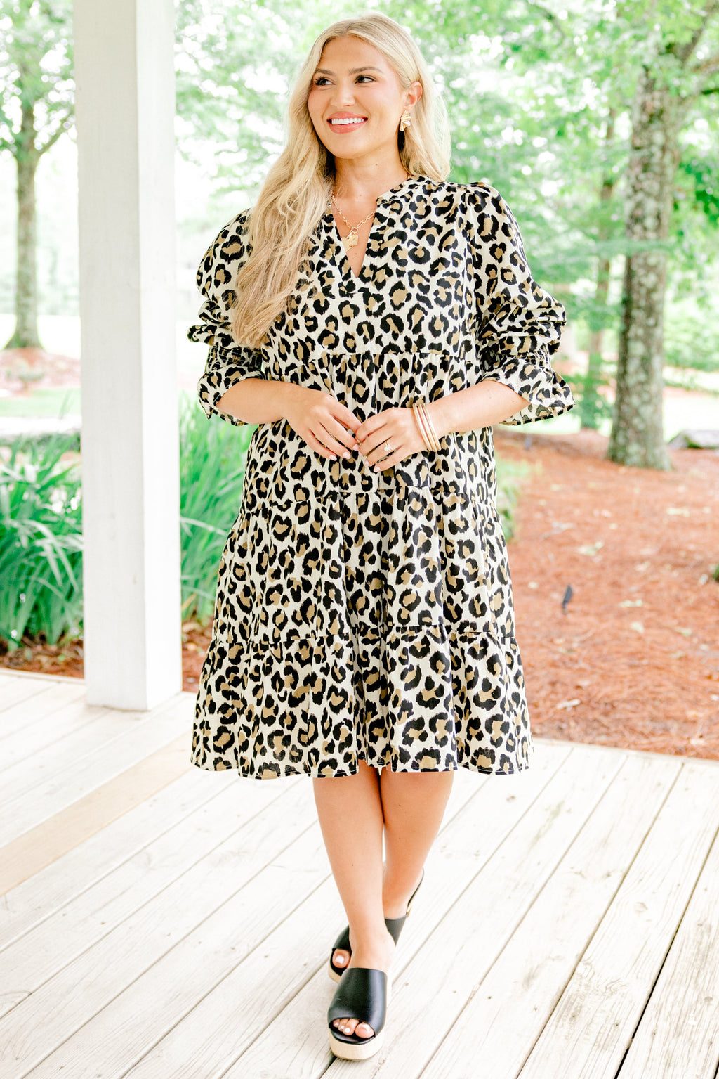 What You Know Dress, Leopard