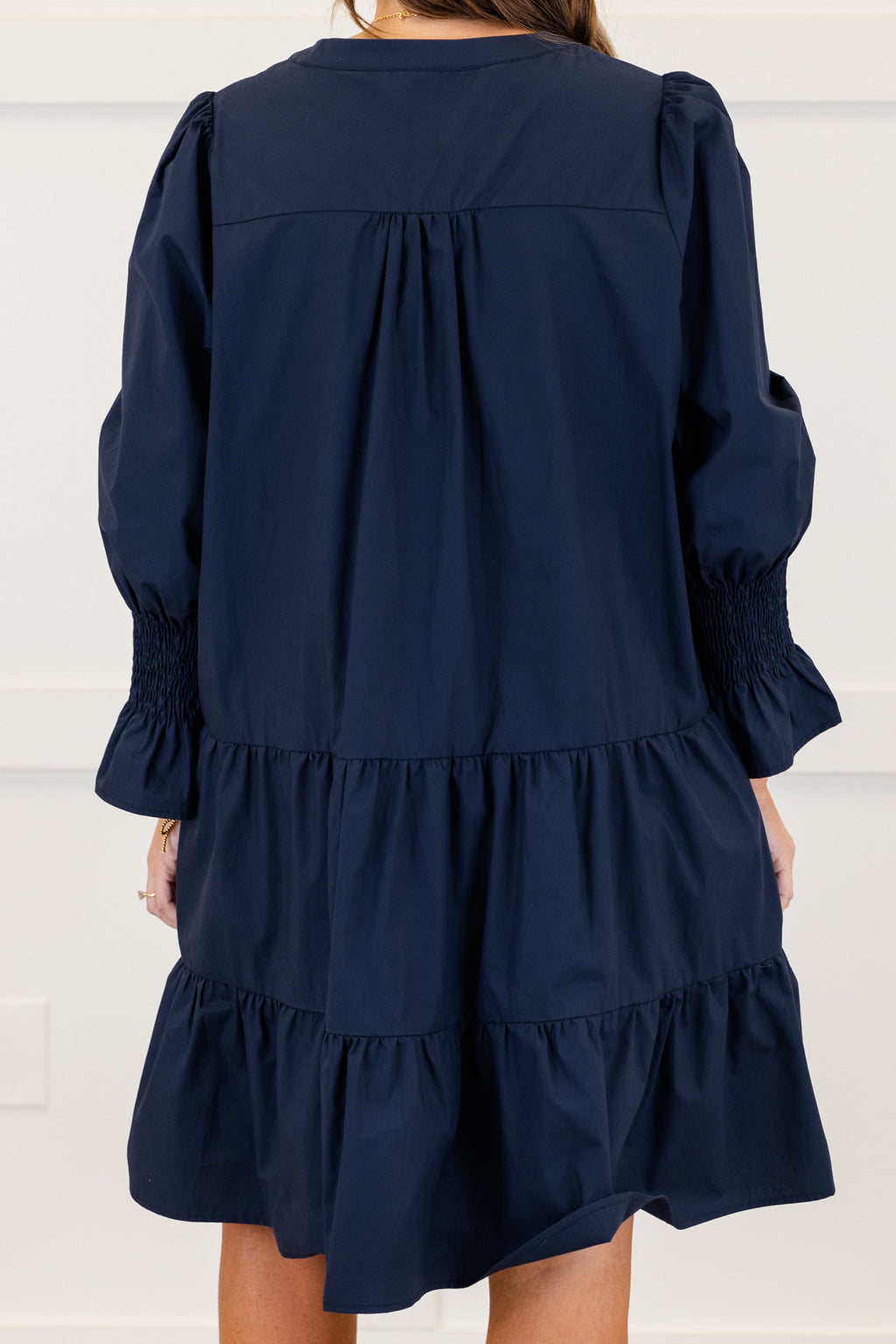 What You Know Dress, Navy
