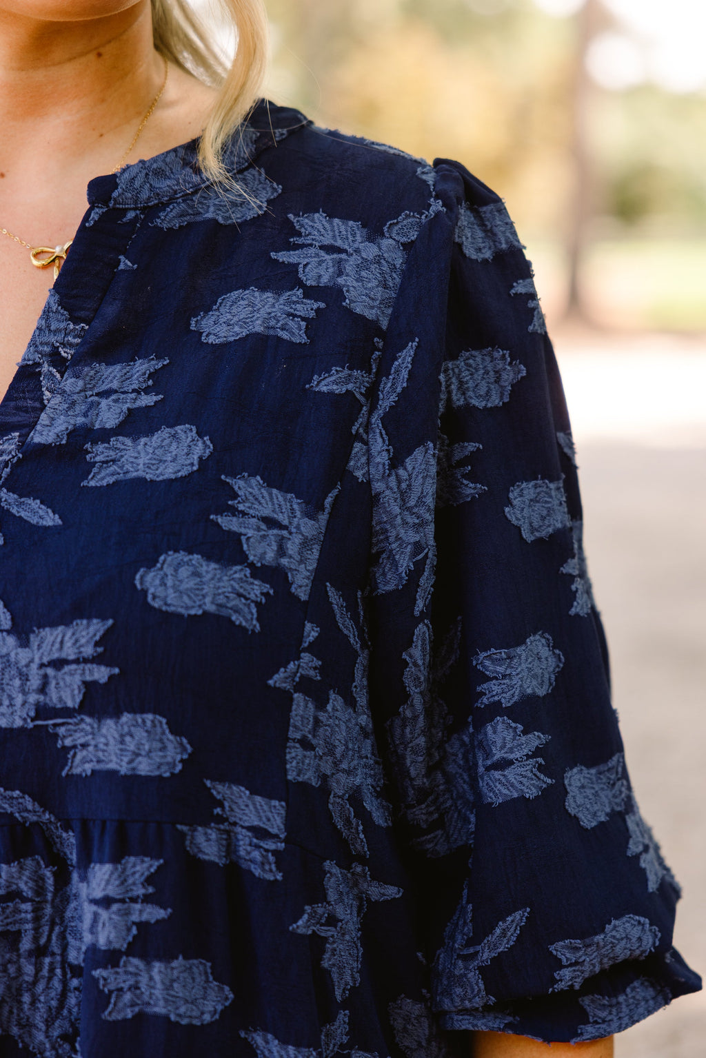 What You Know Dress, Navy Twilight