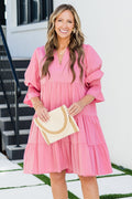 What You Know Dress, Pink