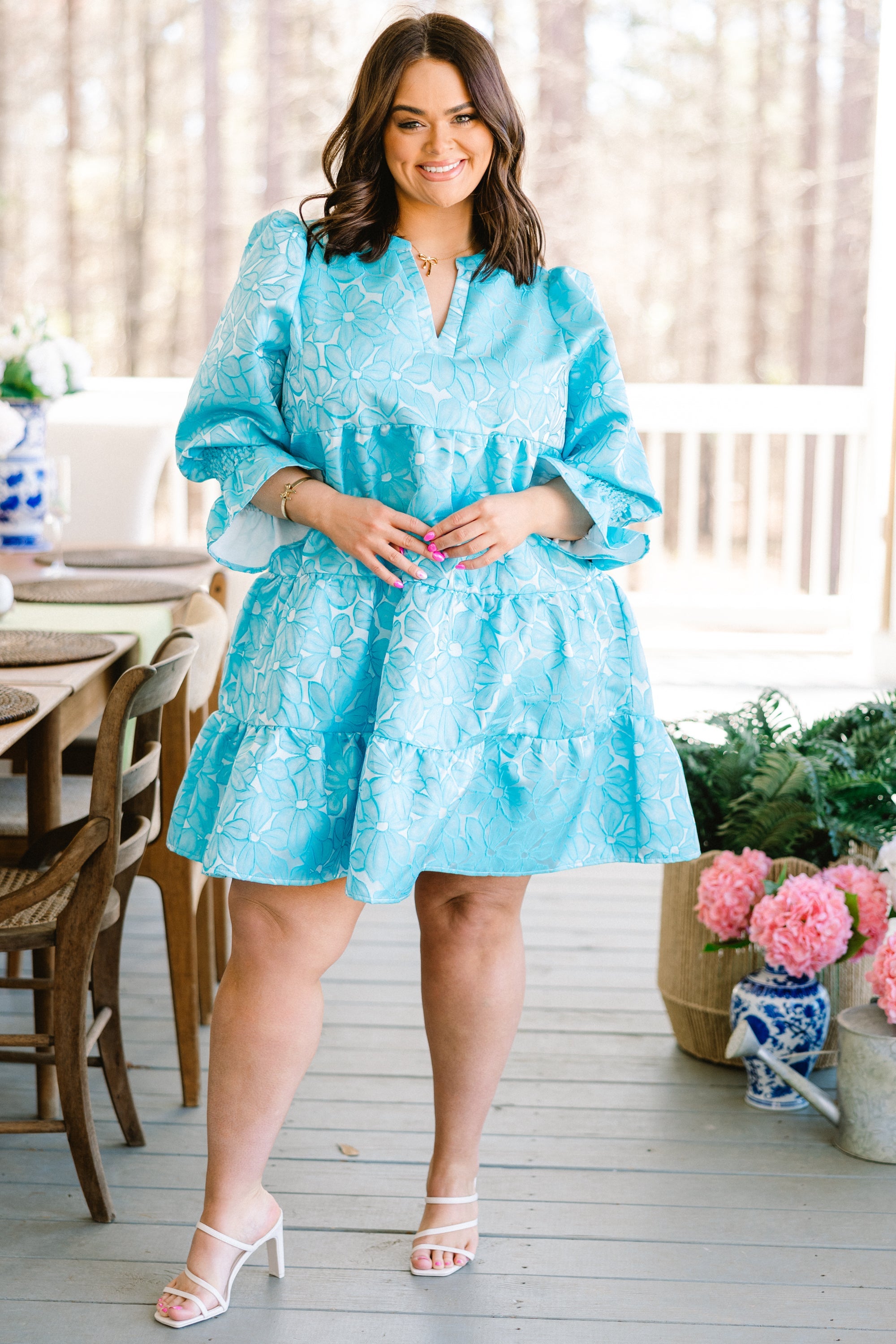 What You Know Dress, Sapphire