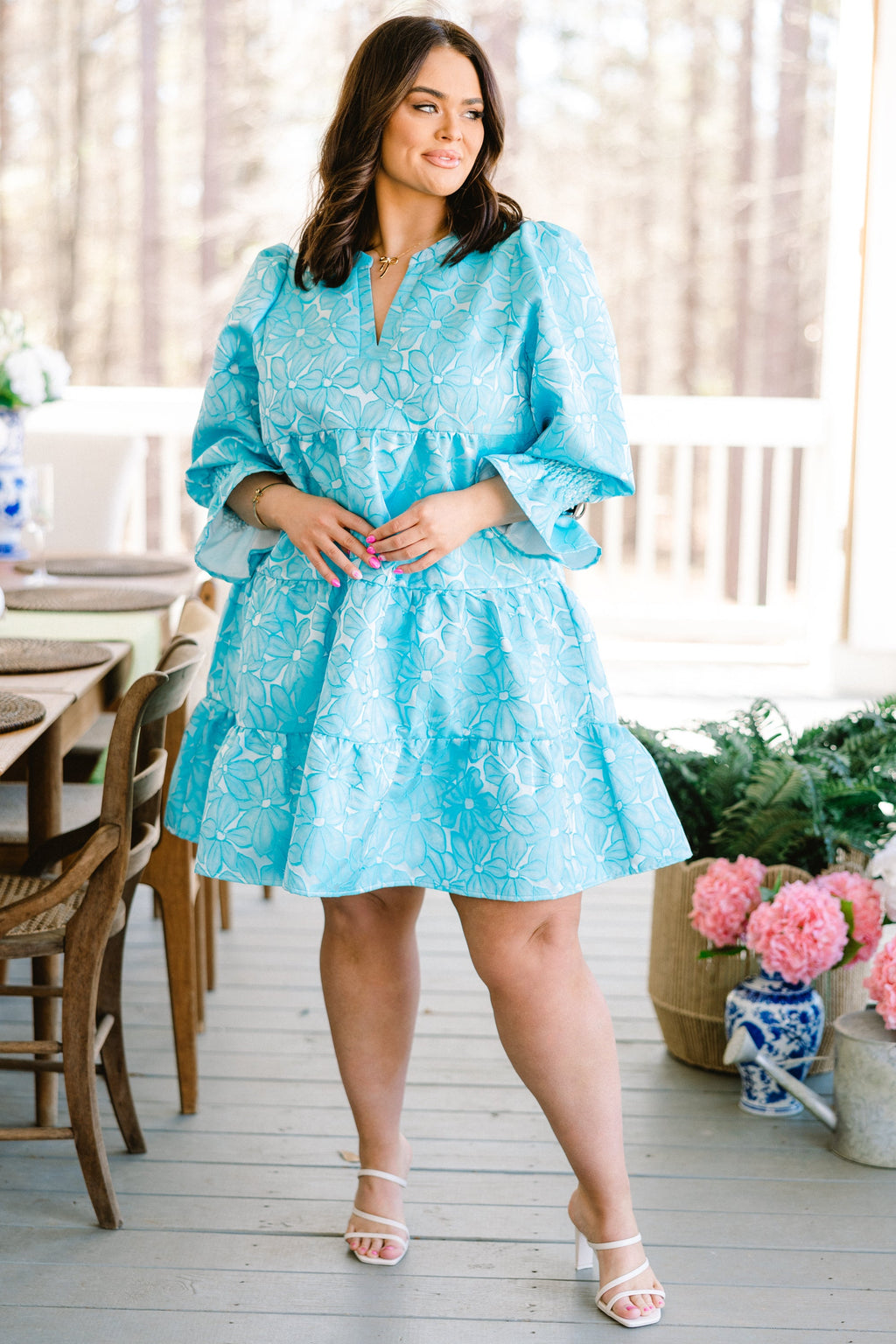 What You Know Dress, Sapphire