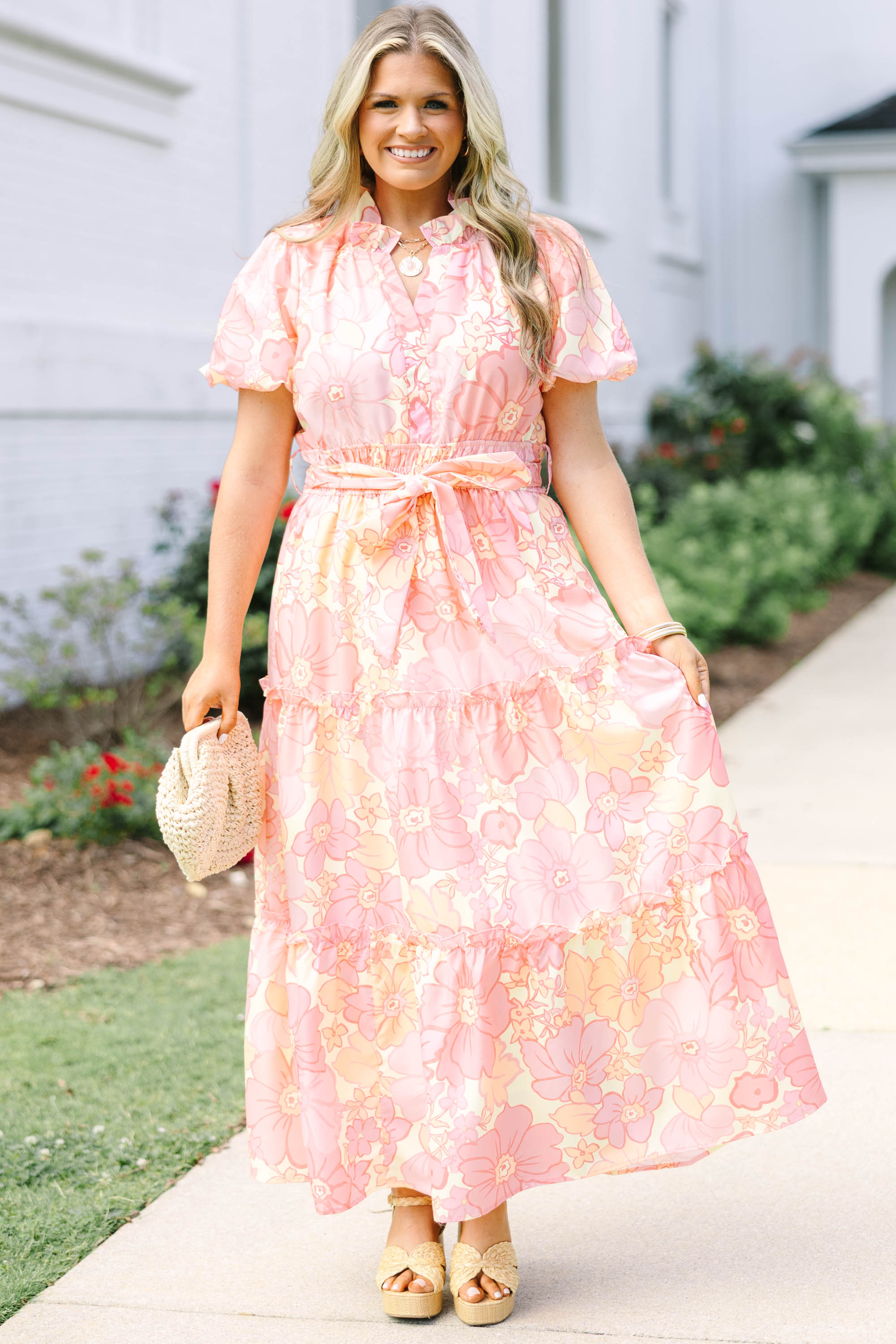 What A Lovely Day Dress, Pink