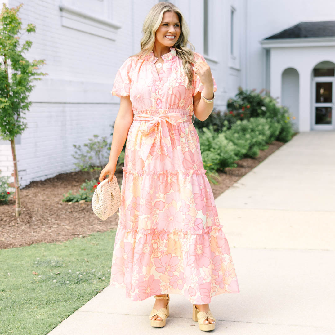 What A Lovely Day Dress, Pink