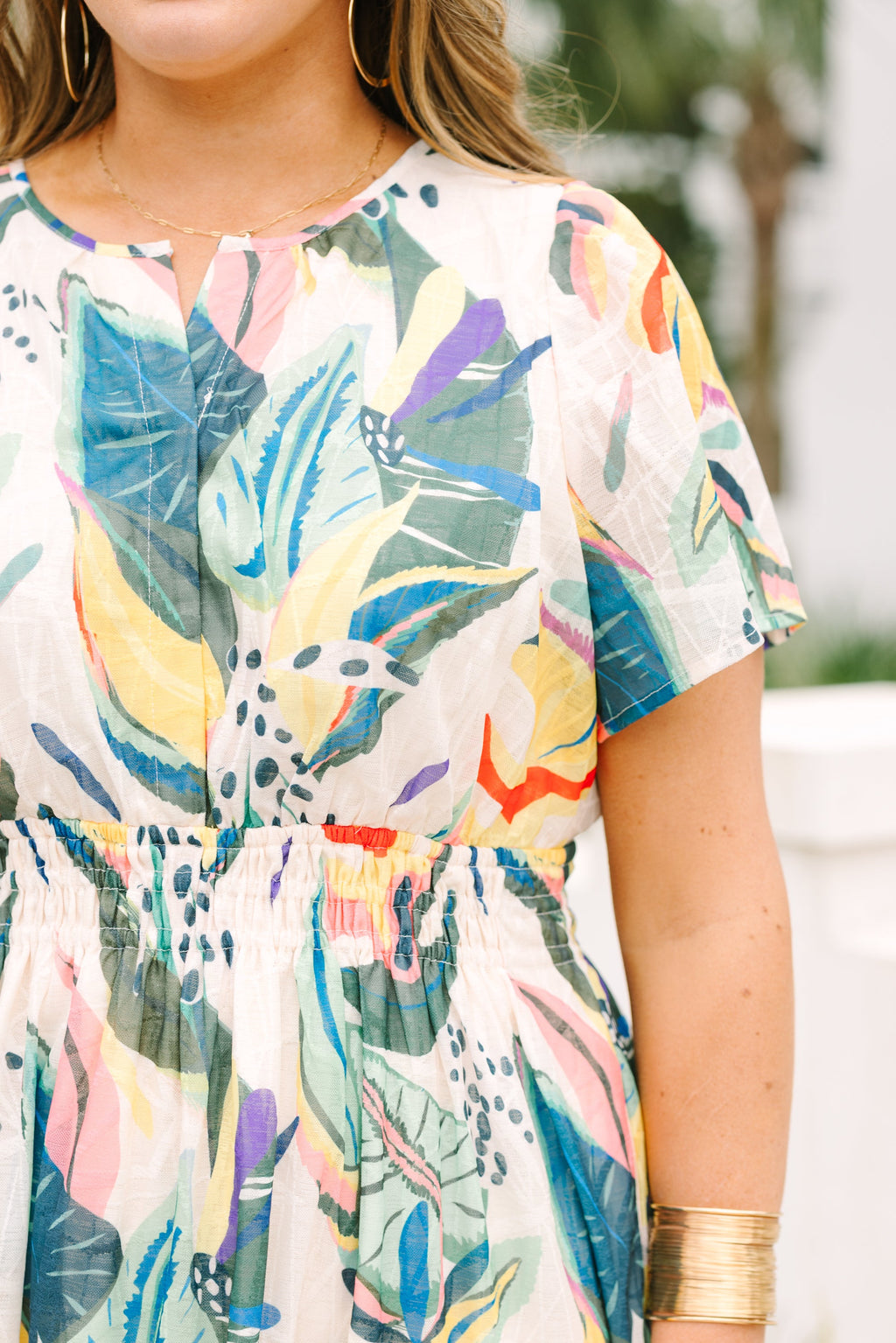 When In Rio Dress, Green Tropical