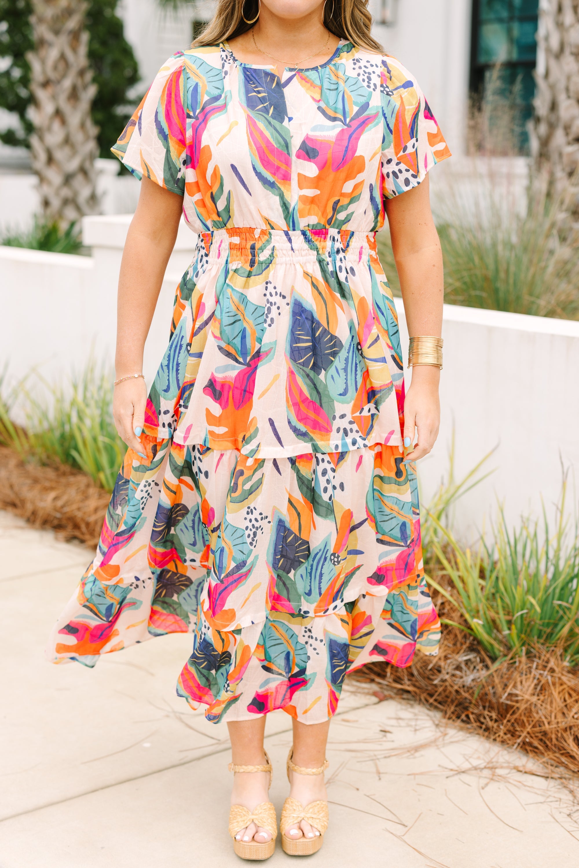 When In Rio Dress, Pink Tropical