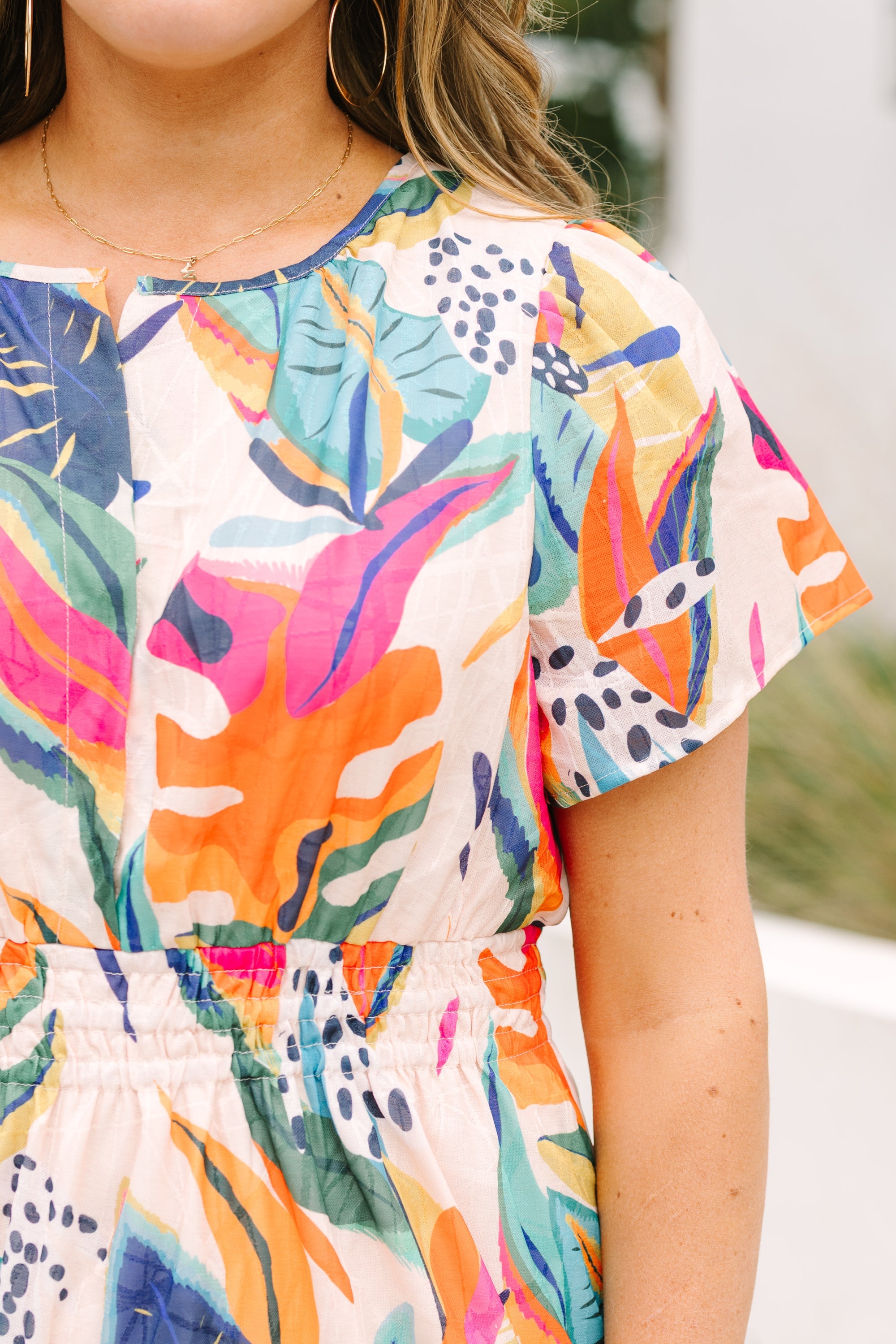 When In Rio Dress, Pink Tropical