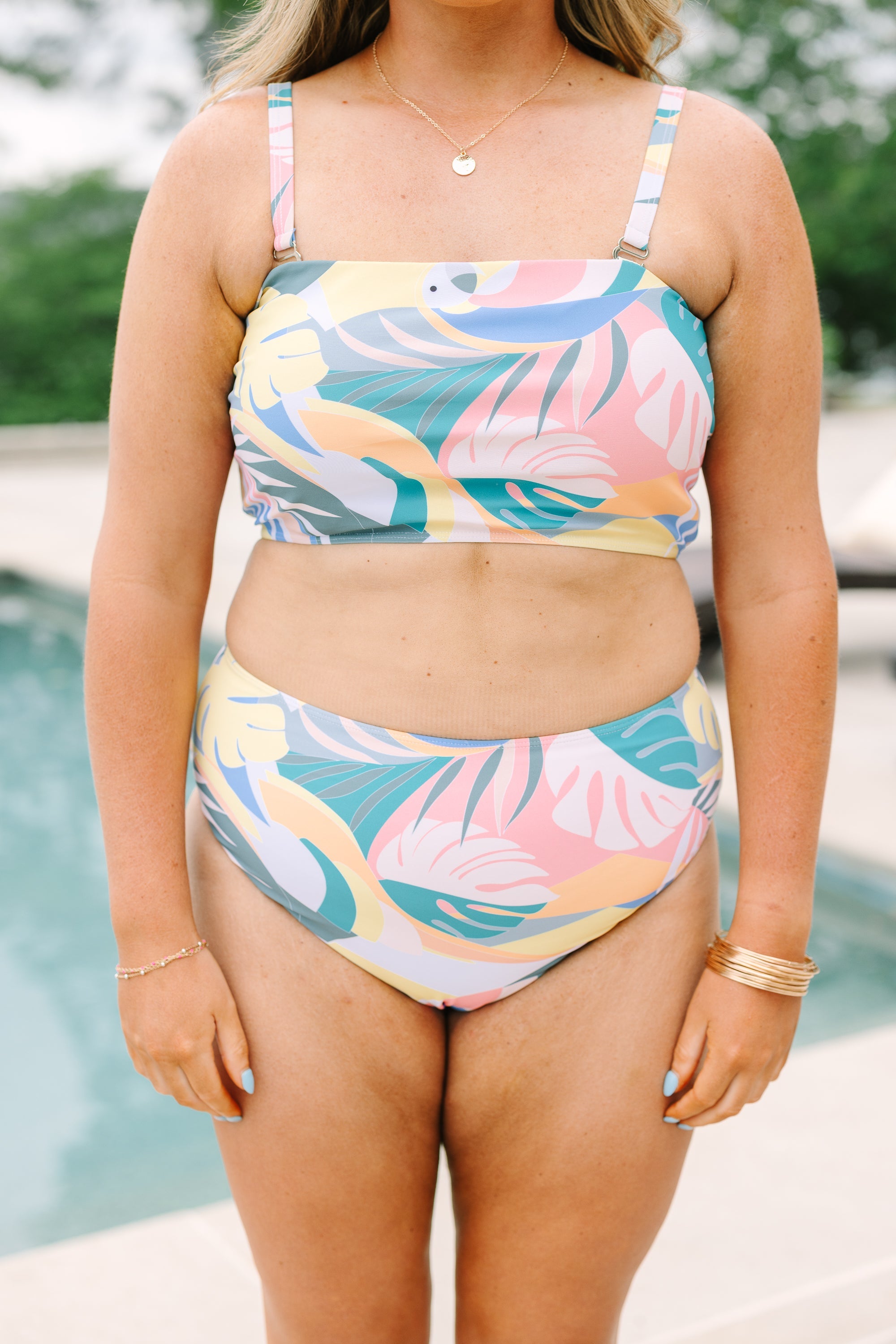 When In Rio Swim Top, Multi
