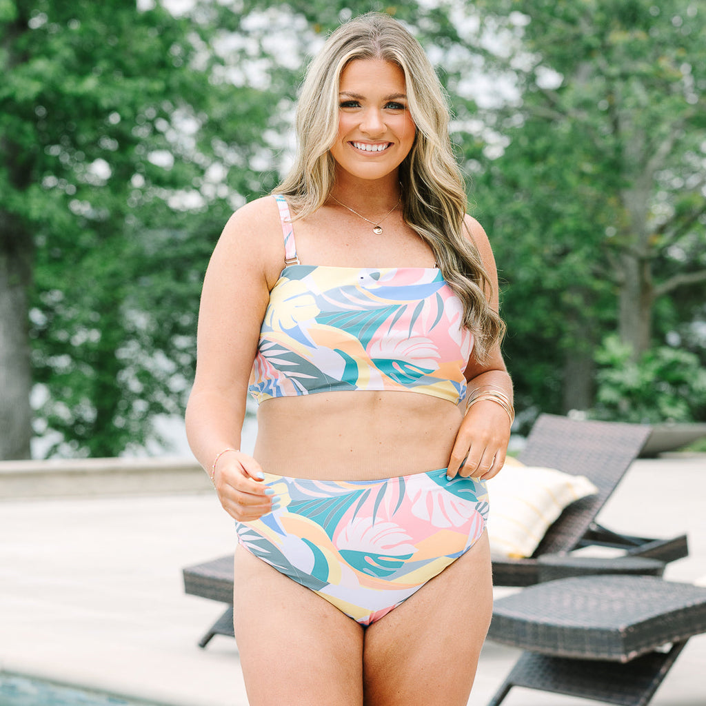 When In Rio Swim Top, Multi