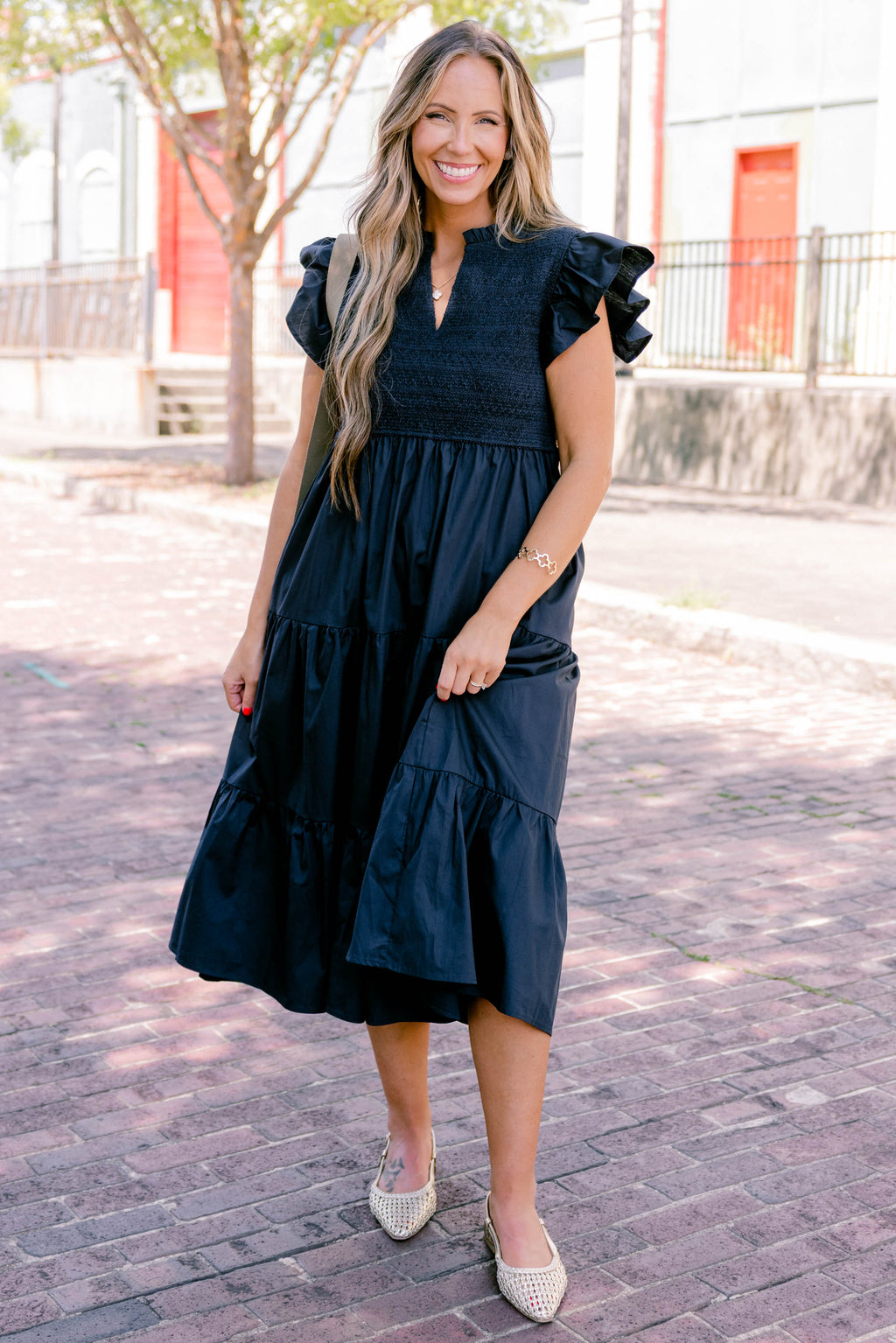 Where Our Story Begins Dress, Navy