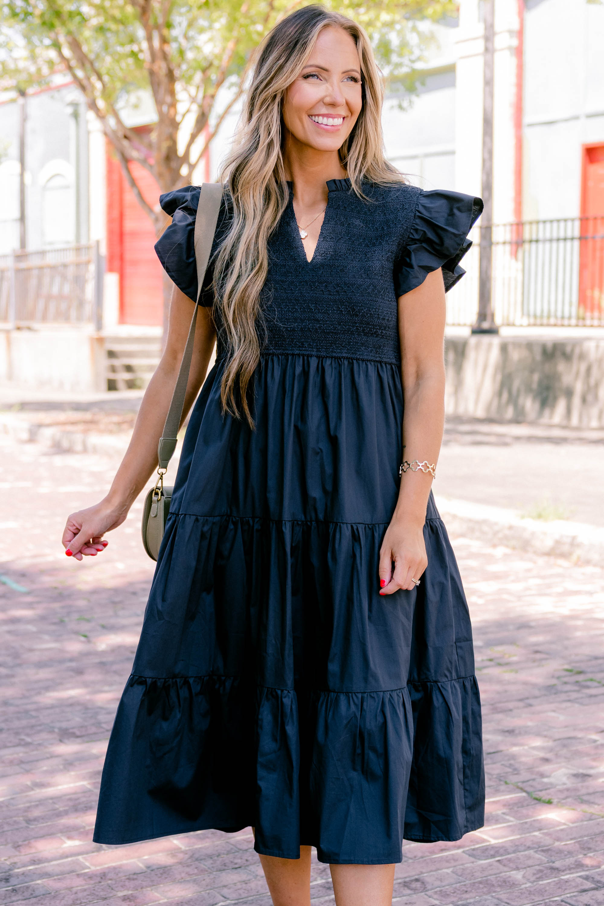 Where Our Story Begins Dress, Navy